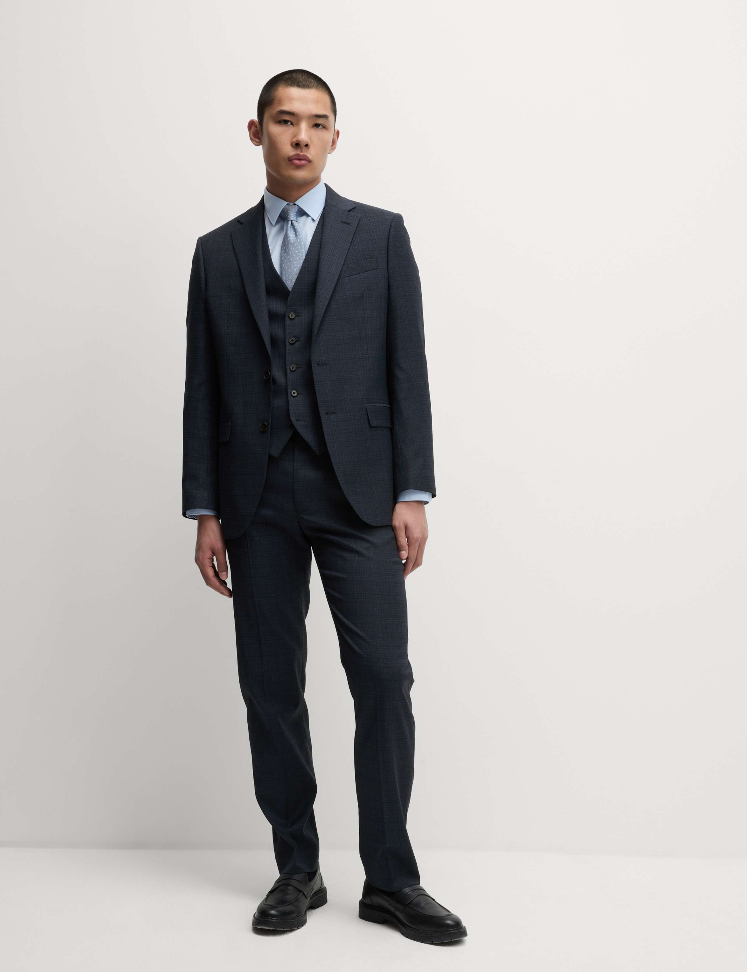 Regular Fit Shadow Check Jacket 6 of 7