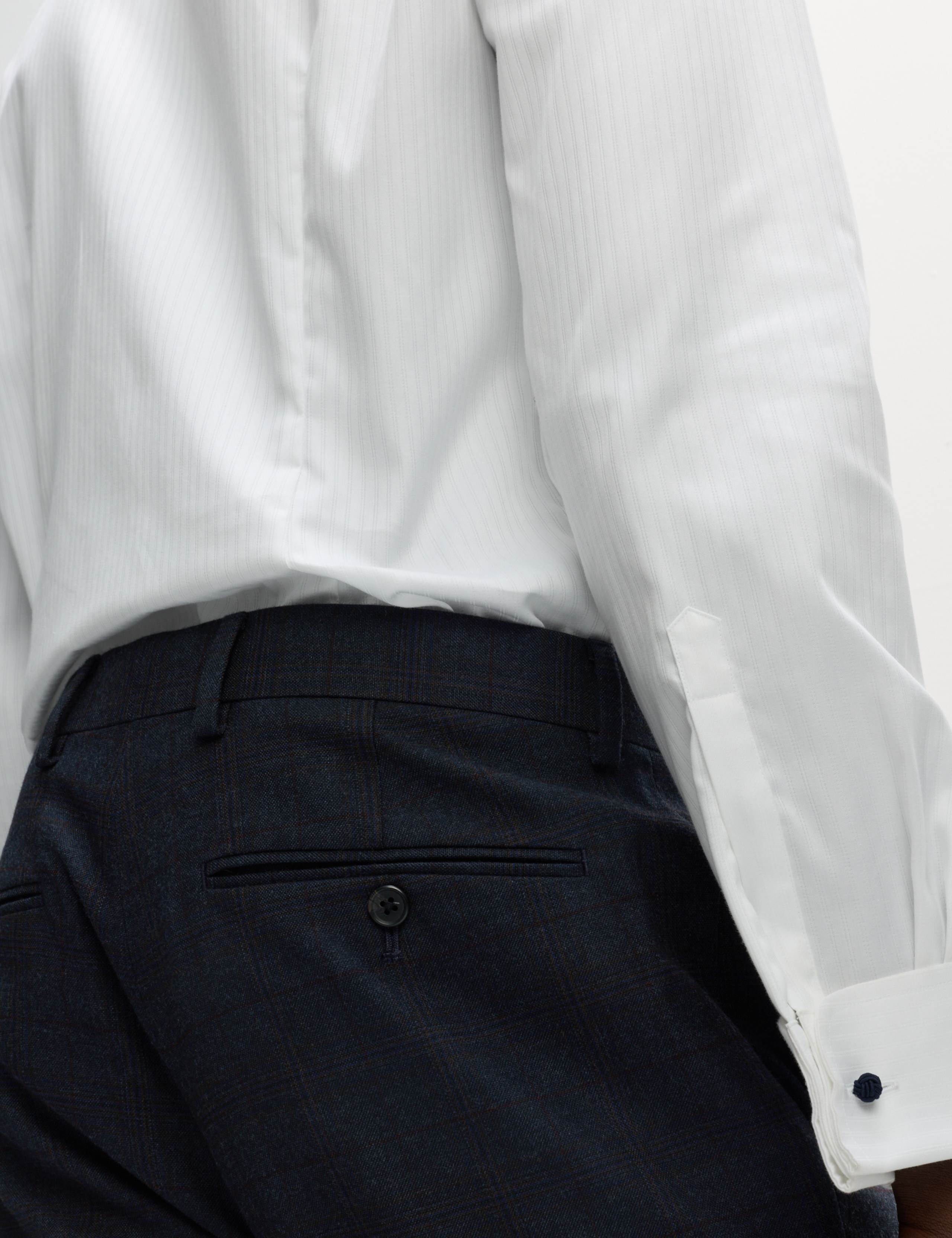 Skinny Fit Check Stretch Trousers 4 of 5