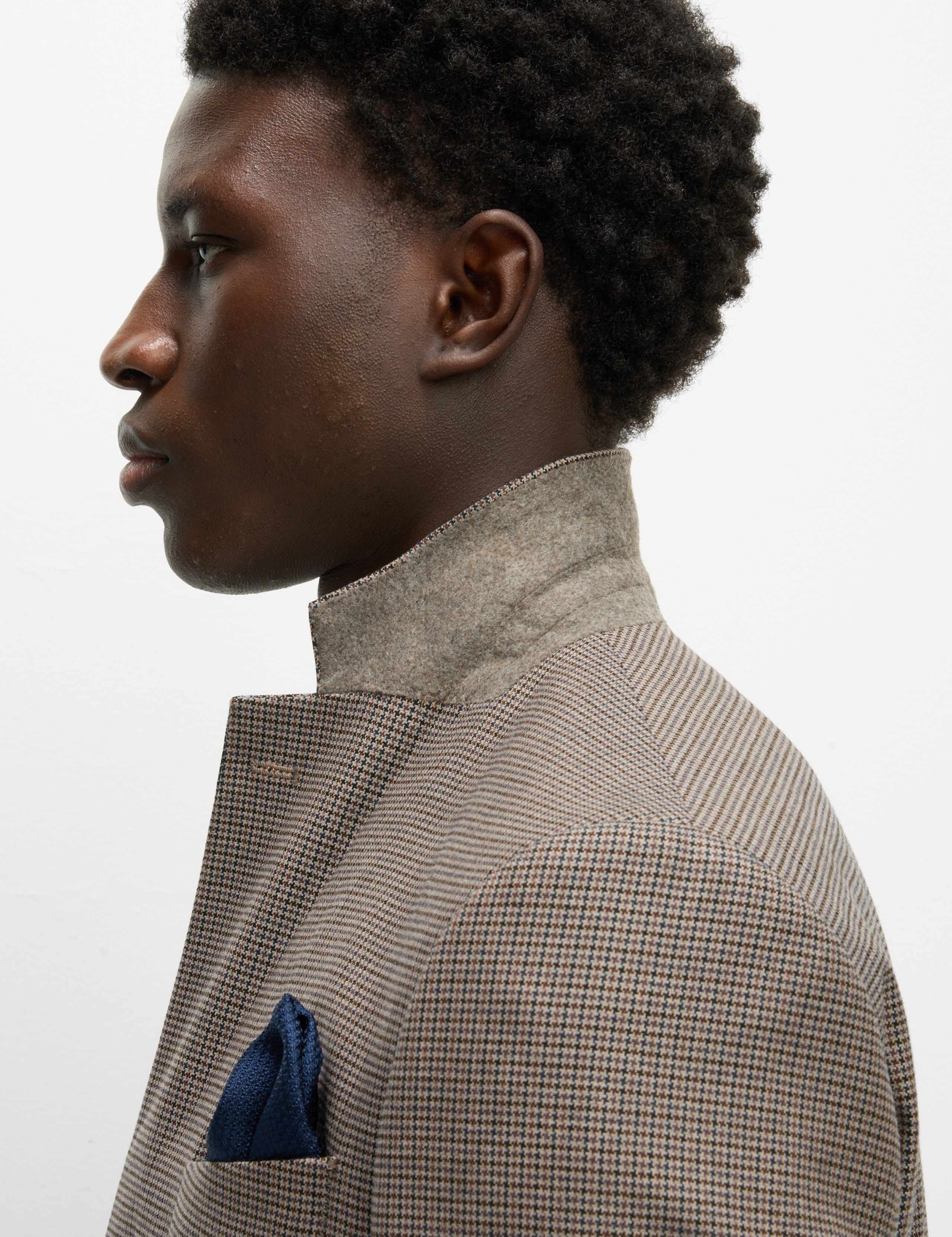 Regular Fit Puppytooth Suit Jacket 8 of 8