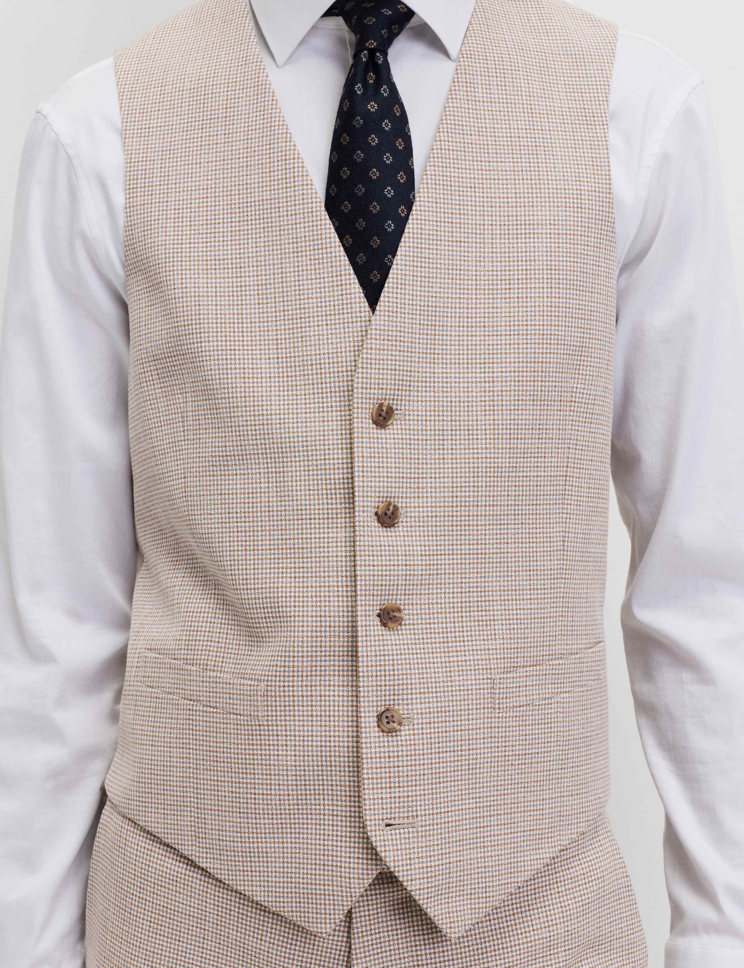 Taliored Fit Check Waistcoat 3 of 6