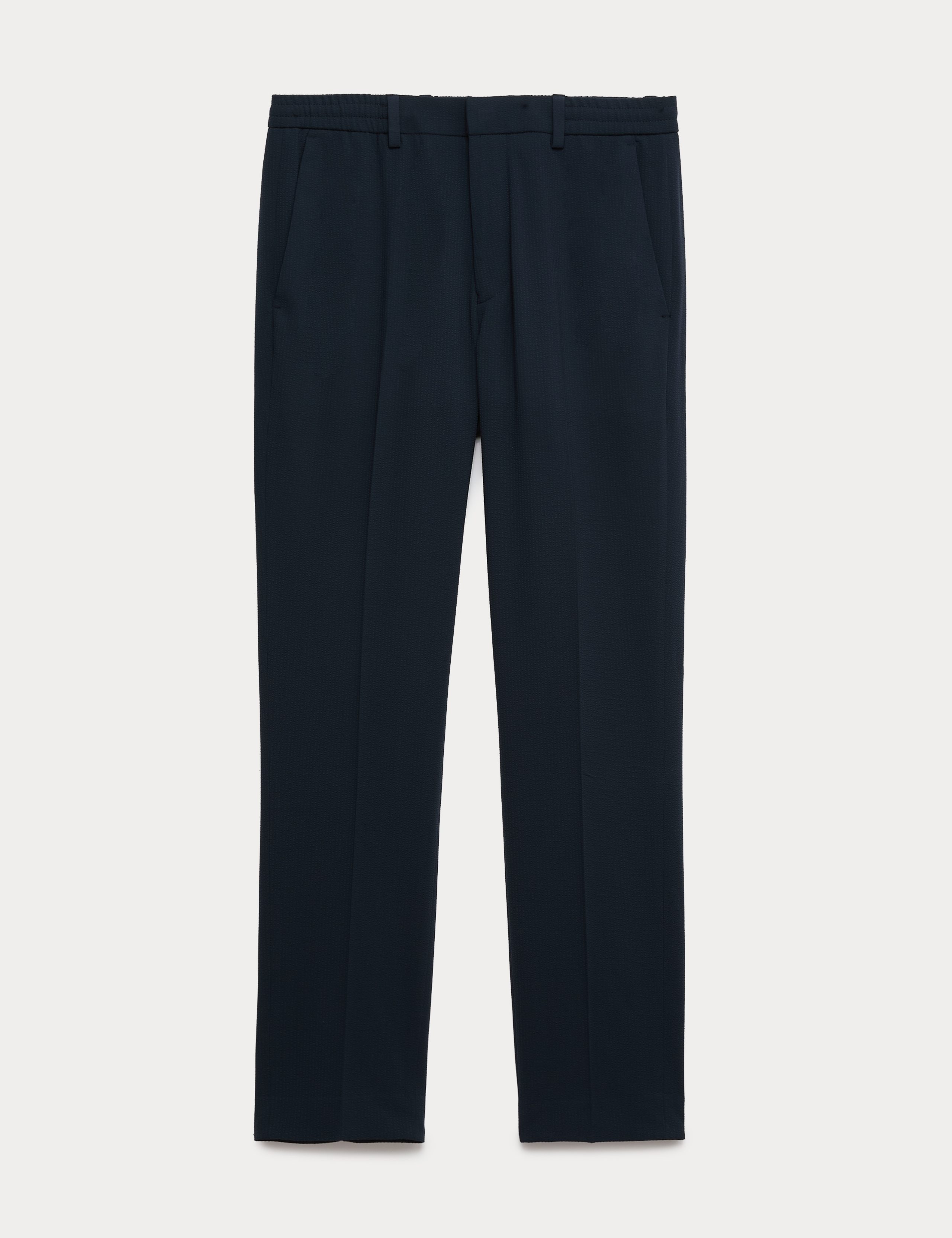 Tailored Fit Flat Front Stretch Trousers 2 of 7