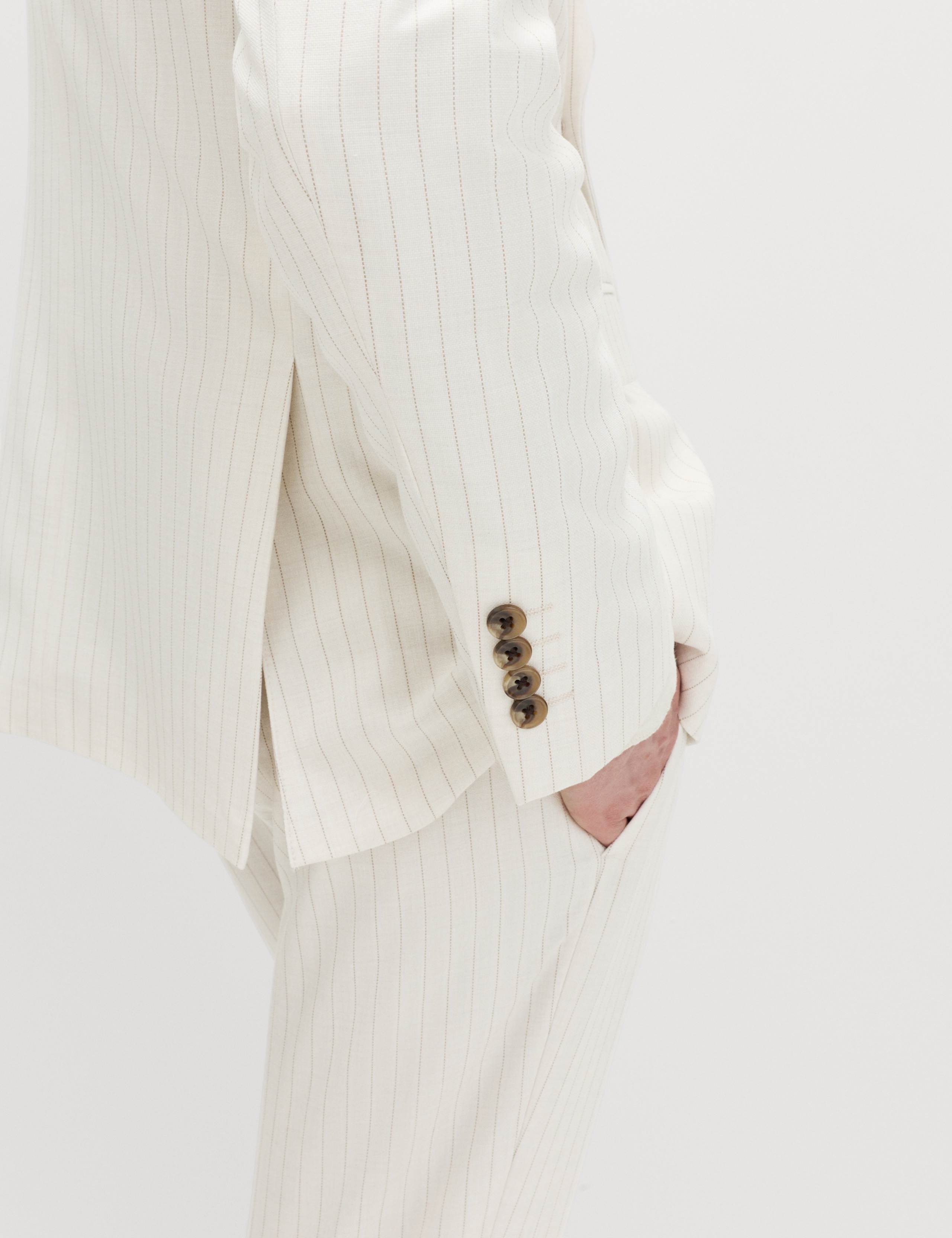 Slim Fit Pinstripe Double Breasted Jacket 6 of 6