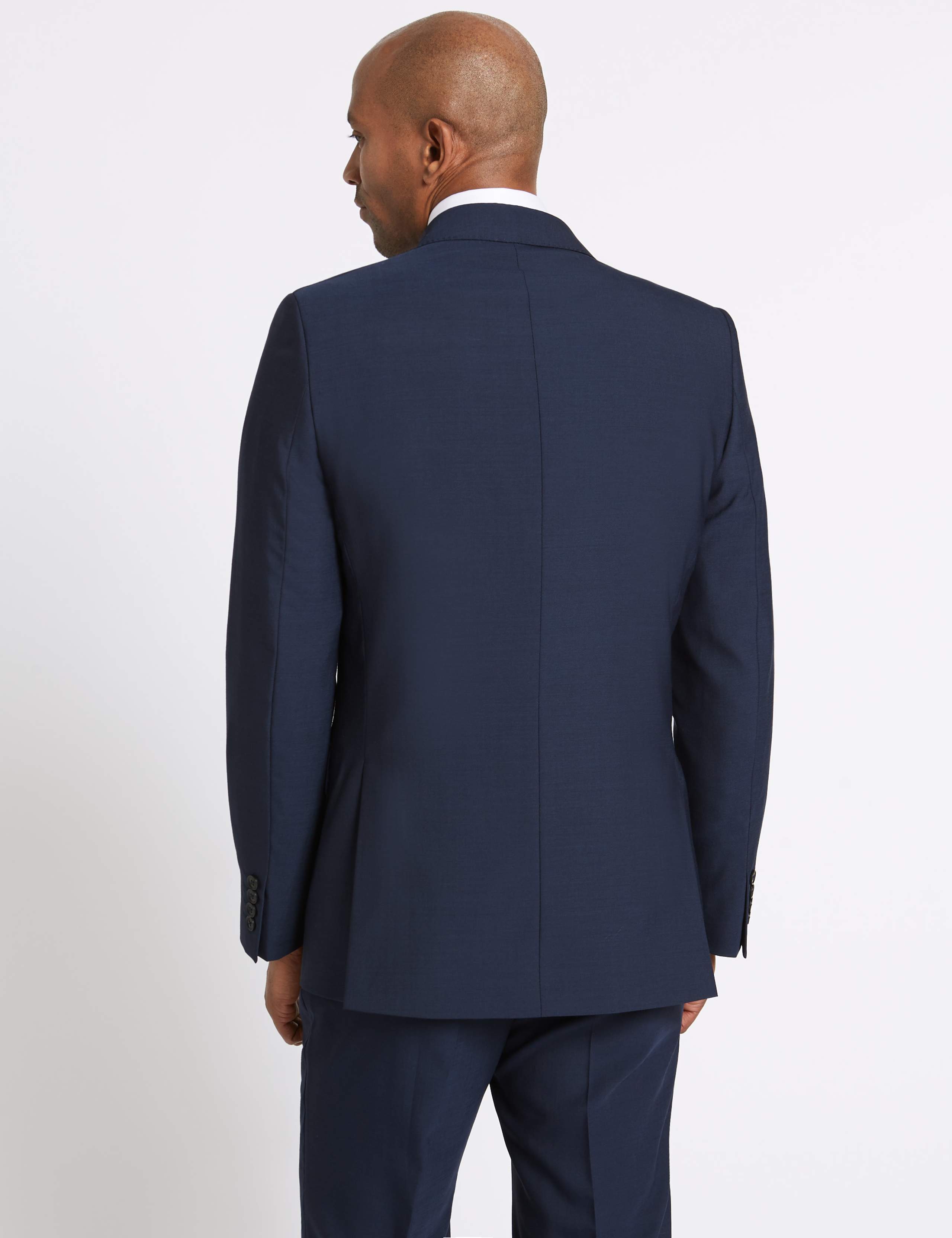 Tailored Fit Wool Blend Suit Jacket 5 of 8