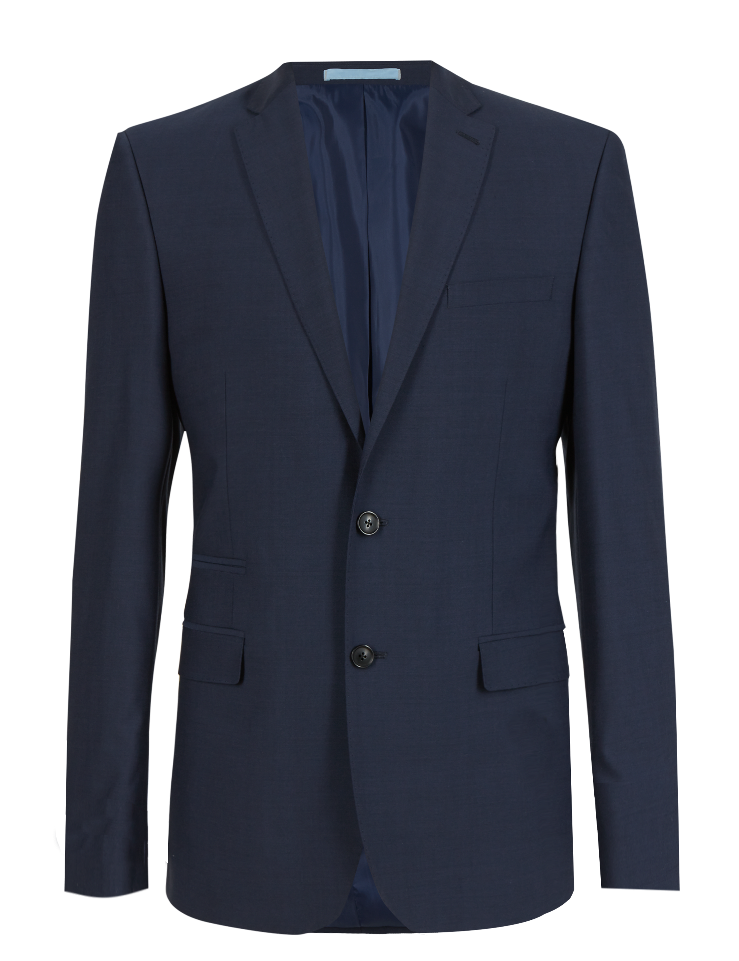 Tailored Fit Wool Blend Suit Jacket 2 of 8