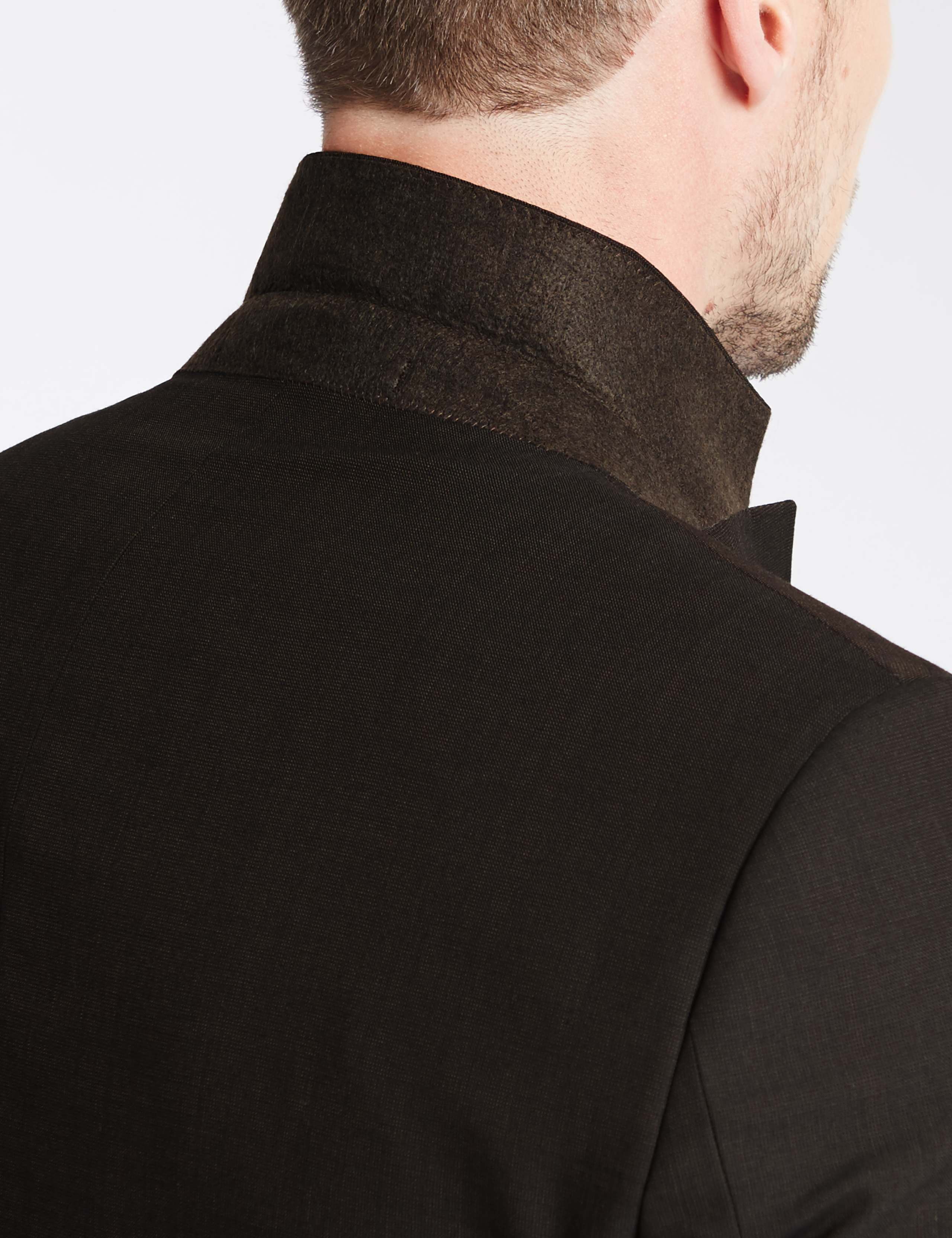 Brown Regular Fit Jacket 4 of 8