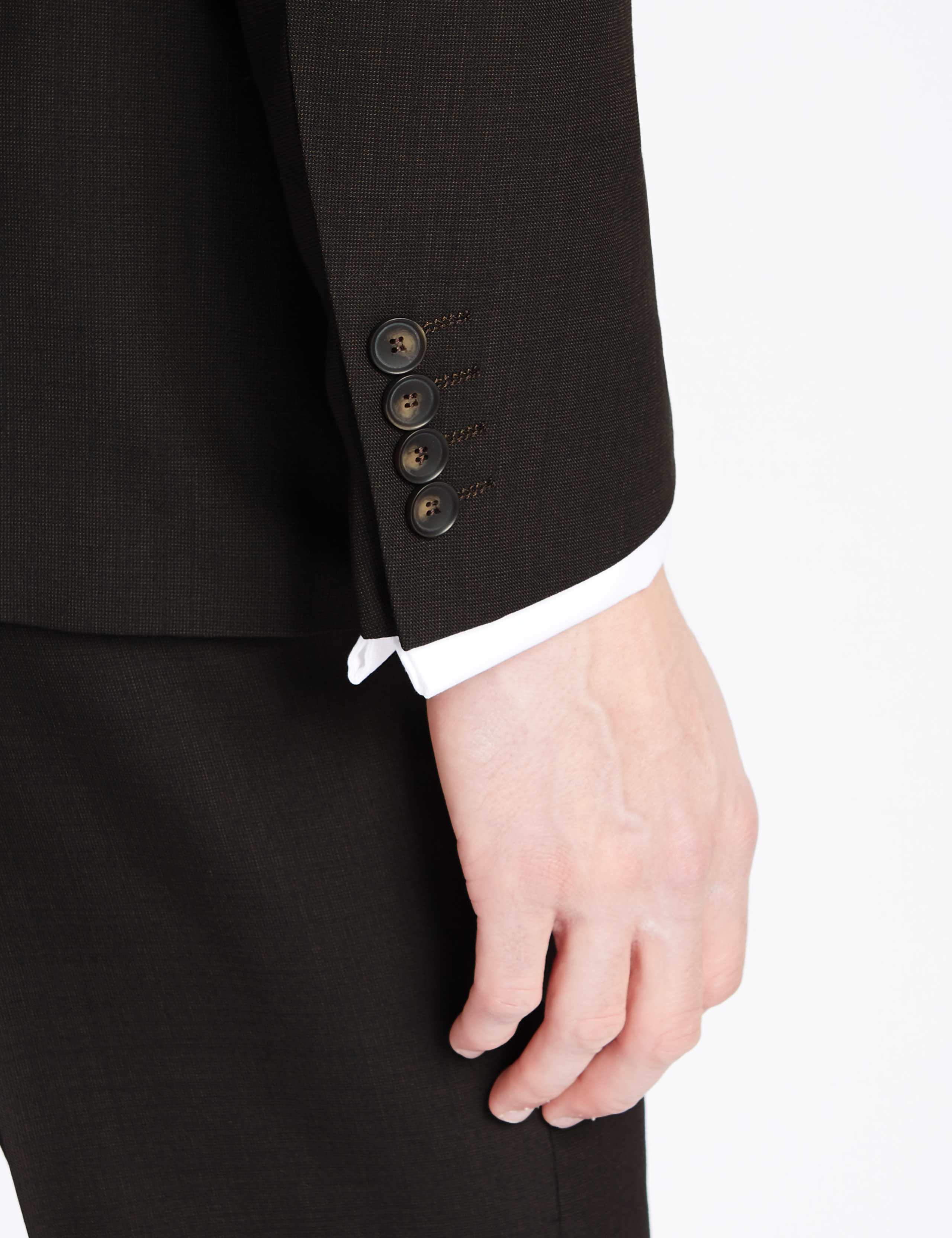 Brown Regular Fit Jacket 5 of 8