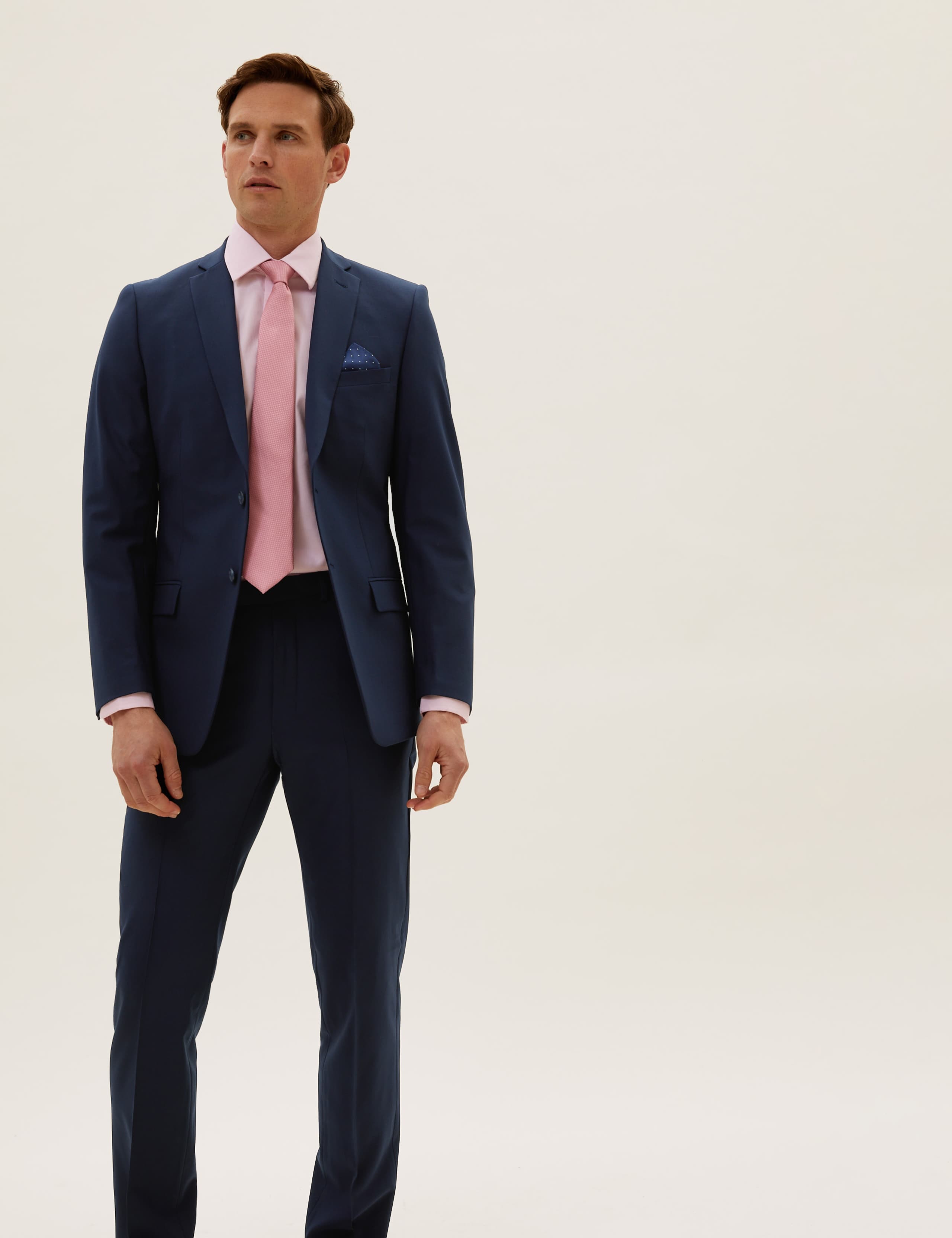 The Ultimate Navy Slim Fit Suit Jacket 1 of 11