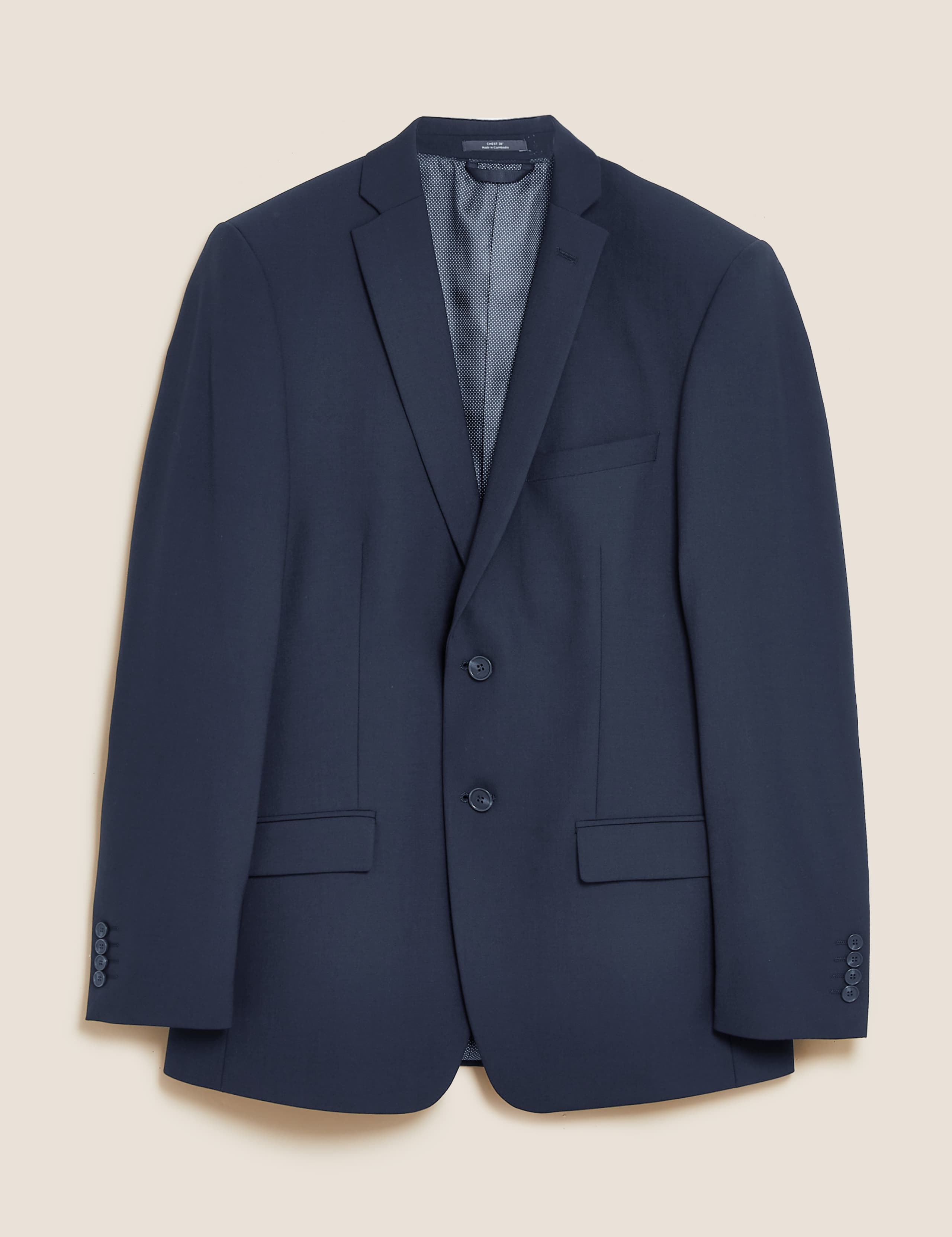 The Ultimate Navy Slim Fit Suit Jacket 2 of 11