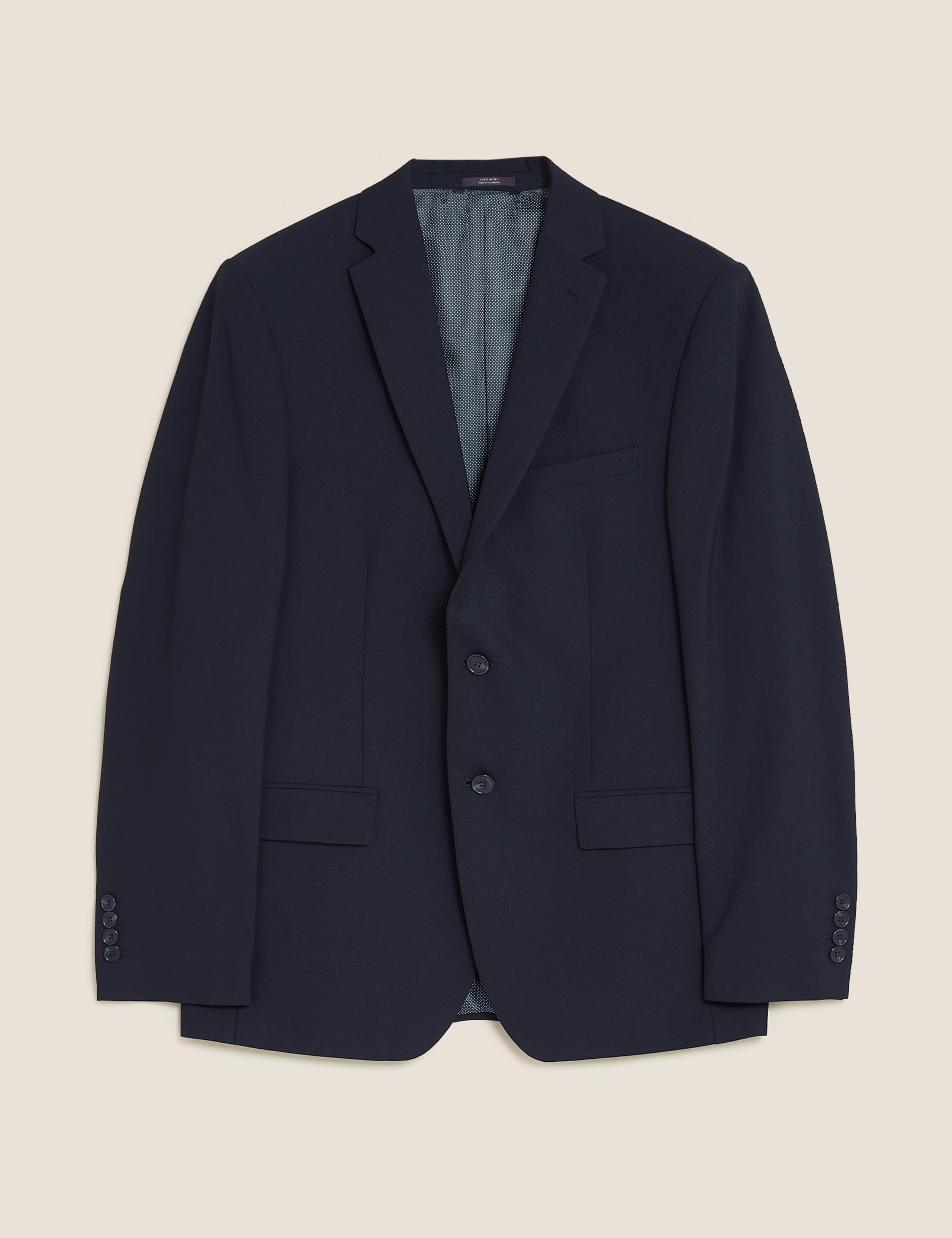 The Ultimate Navy Regular Fit Suit Jacket 1 of 3