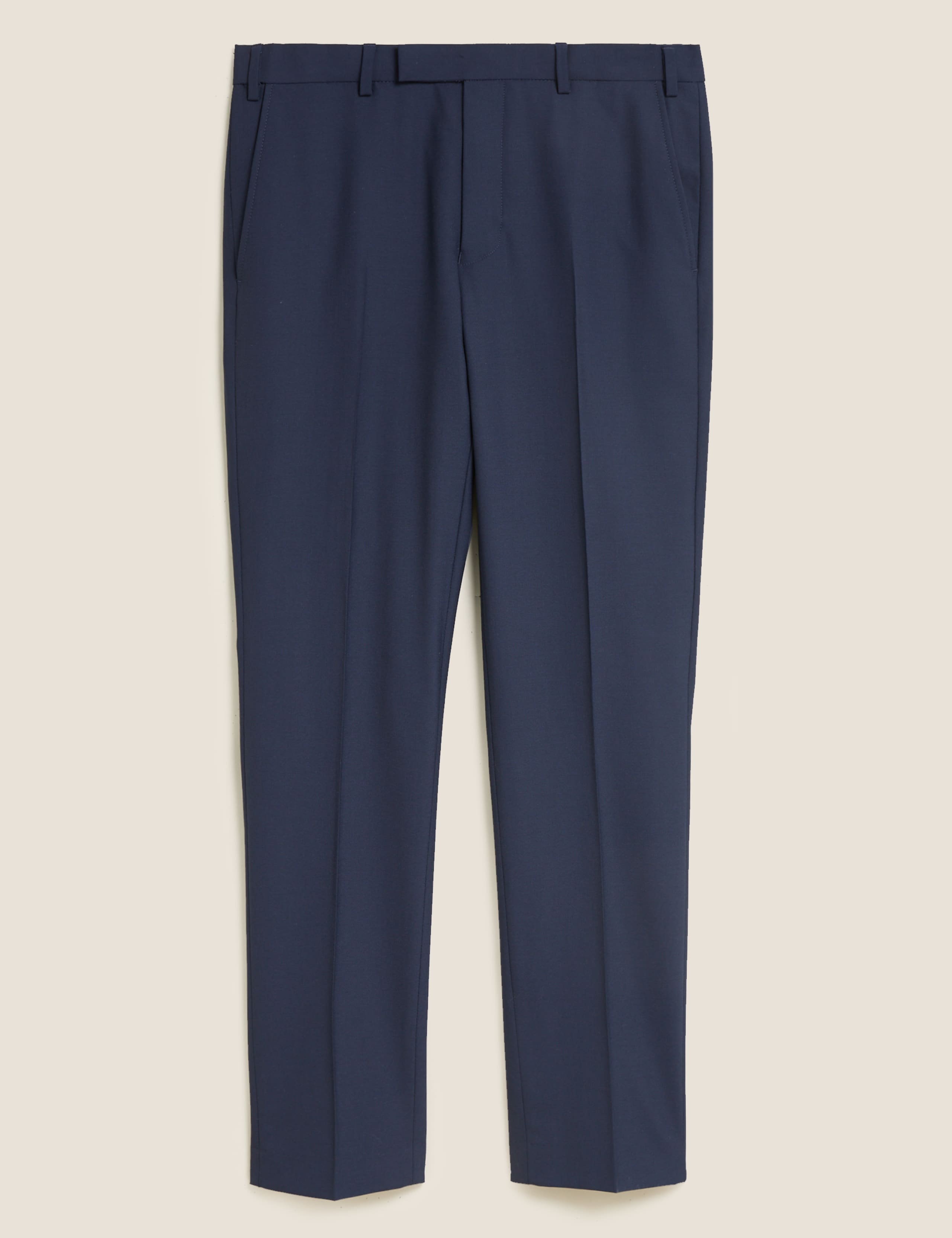 The Ultimate Navy Slim Fit Suit Trousers 2 of 8