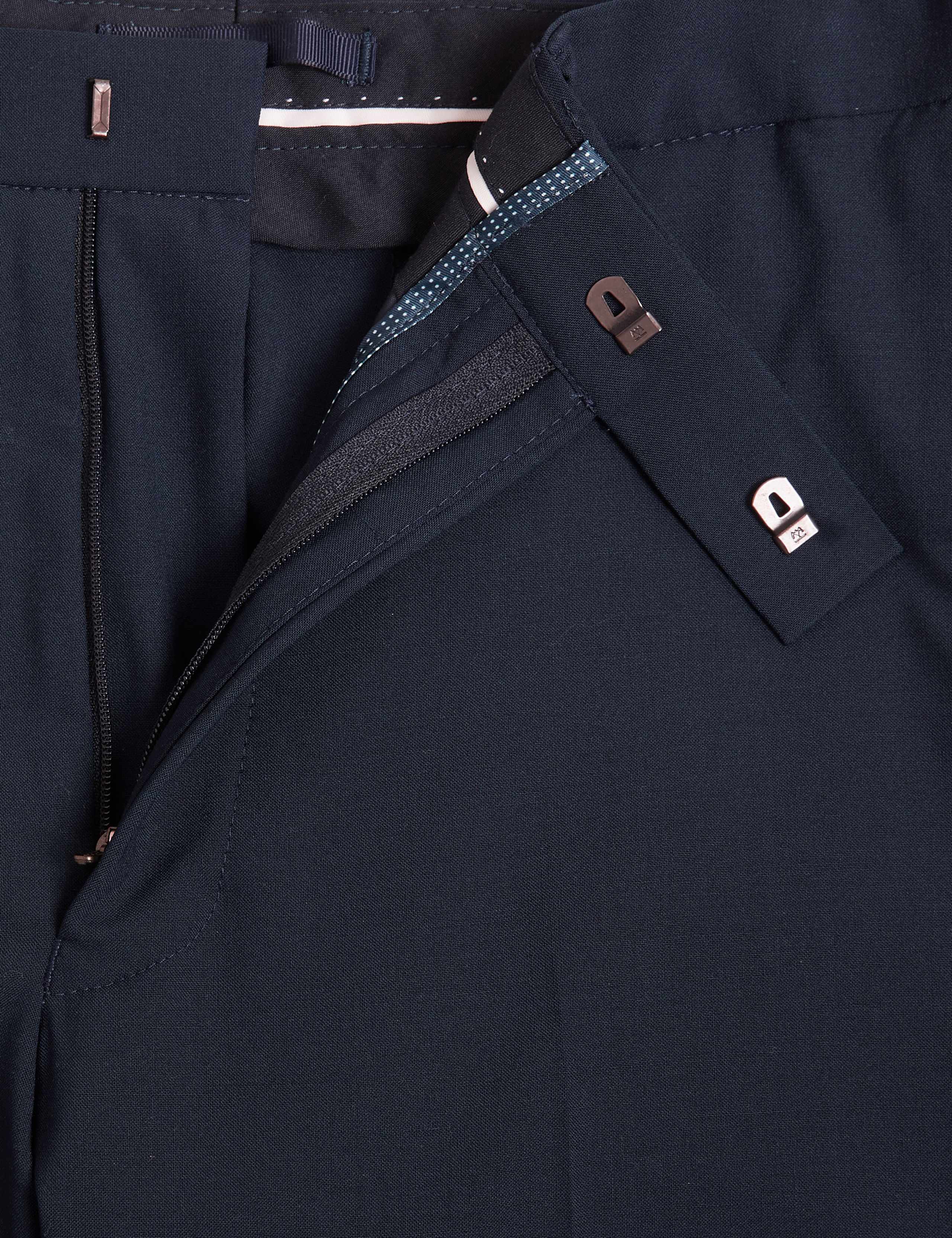 The Ultimate Navy Regular Fit Suit Trousers 3 of 3