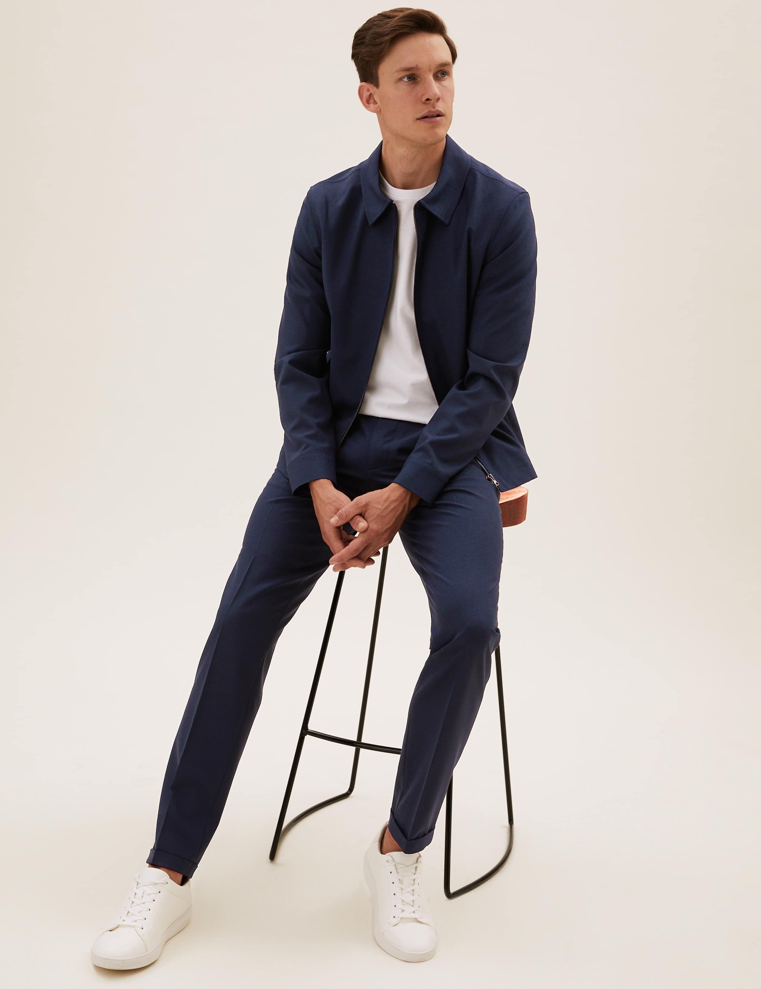 The Ultimate Navy Harrington Jacket 7 of 11