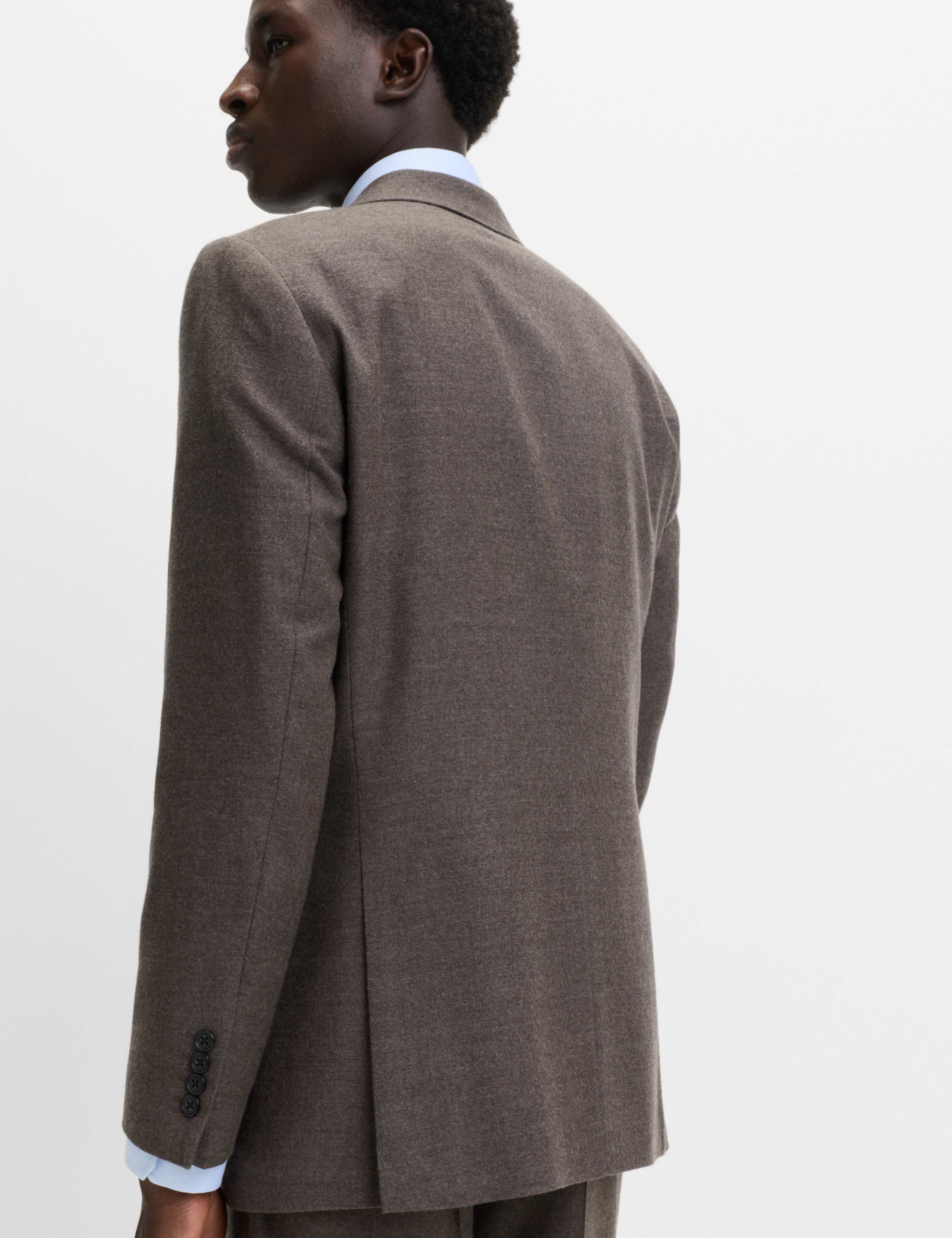 Regular Fit British Pure Wool Suit Jacket 4 of 6