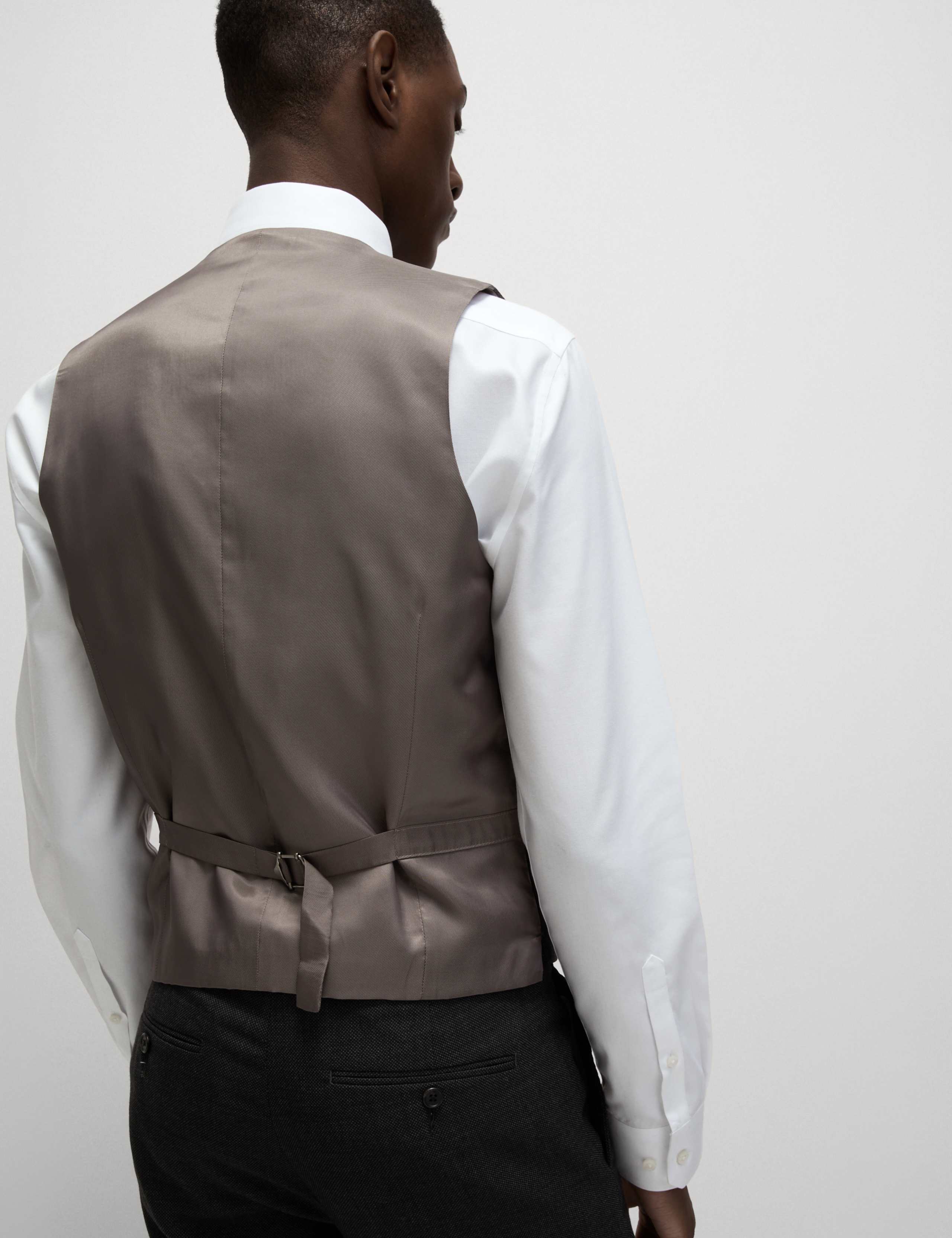 Regular Fit Pure Wool Waistcoat 4 of 5