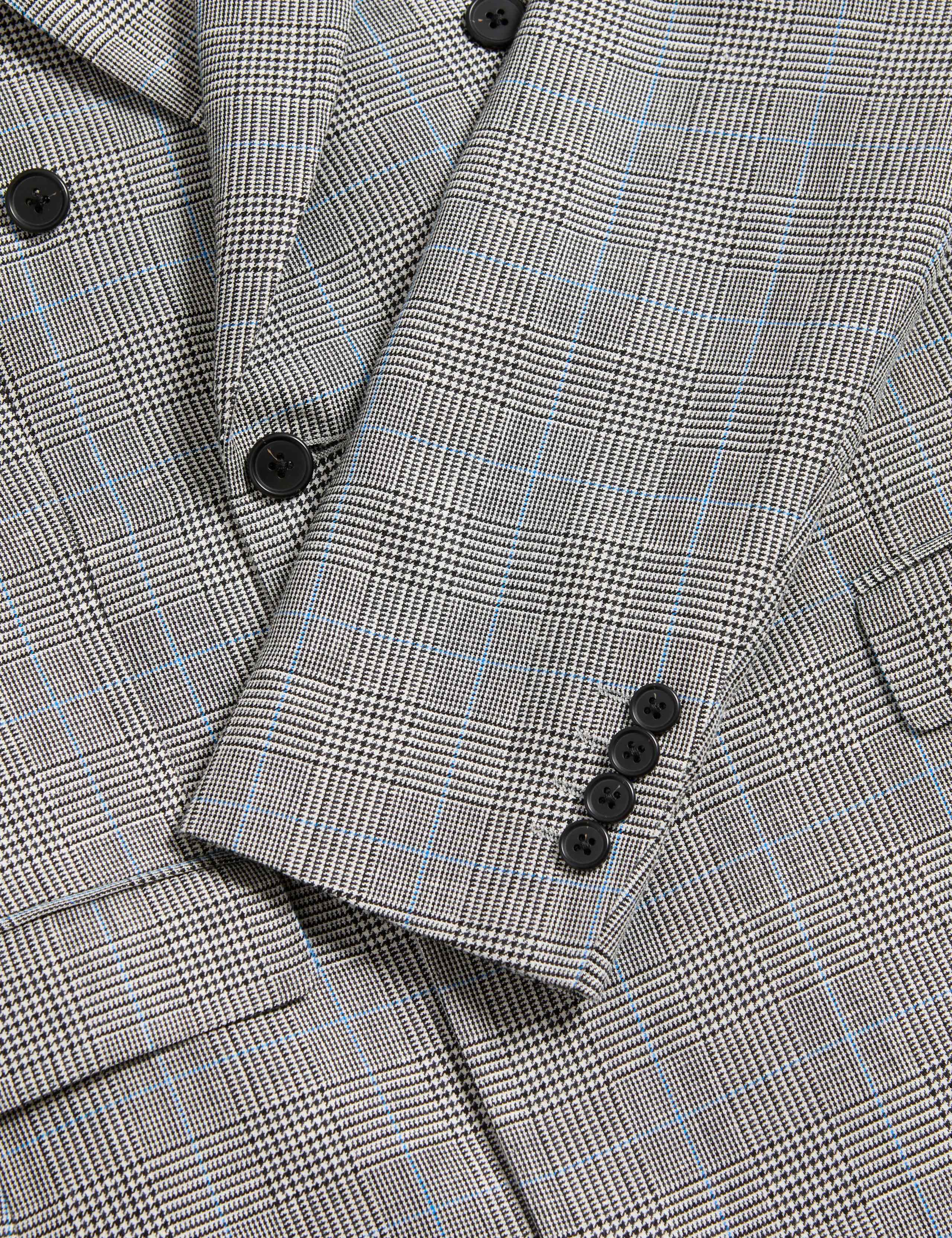 Slim Fit Wool Blend Check Suit Jacket 3 of 7