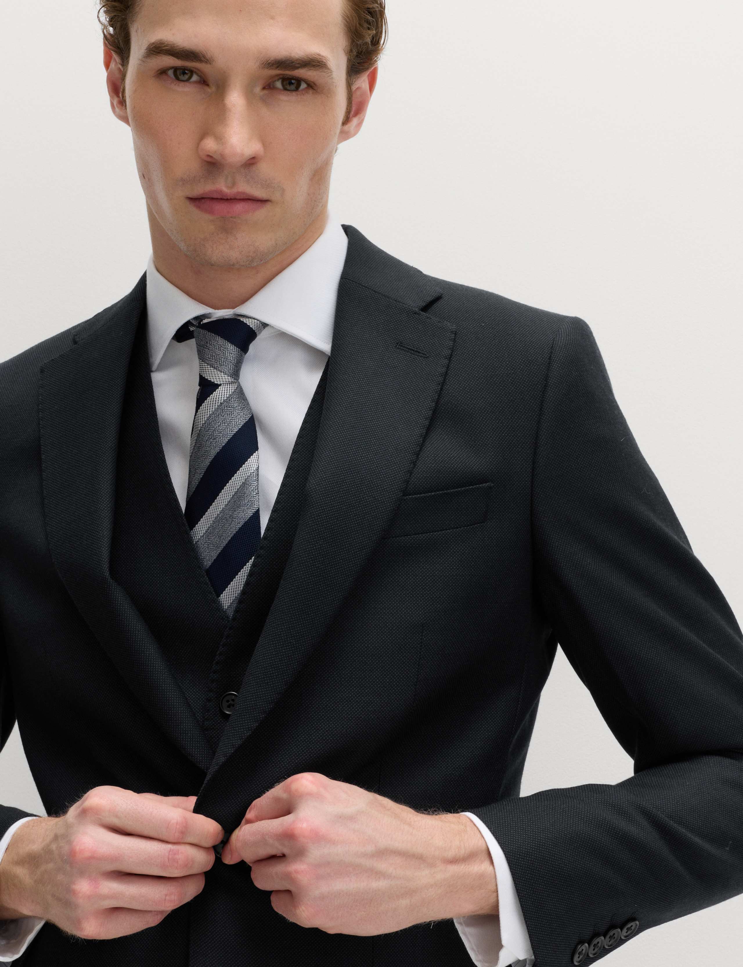 Slim Fit Premium Pure Wool Suit Jacket 3 of 7