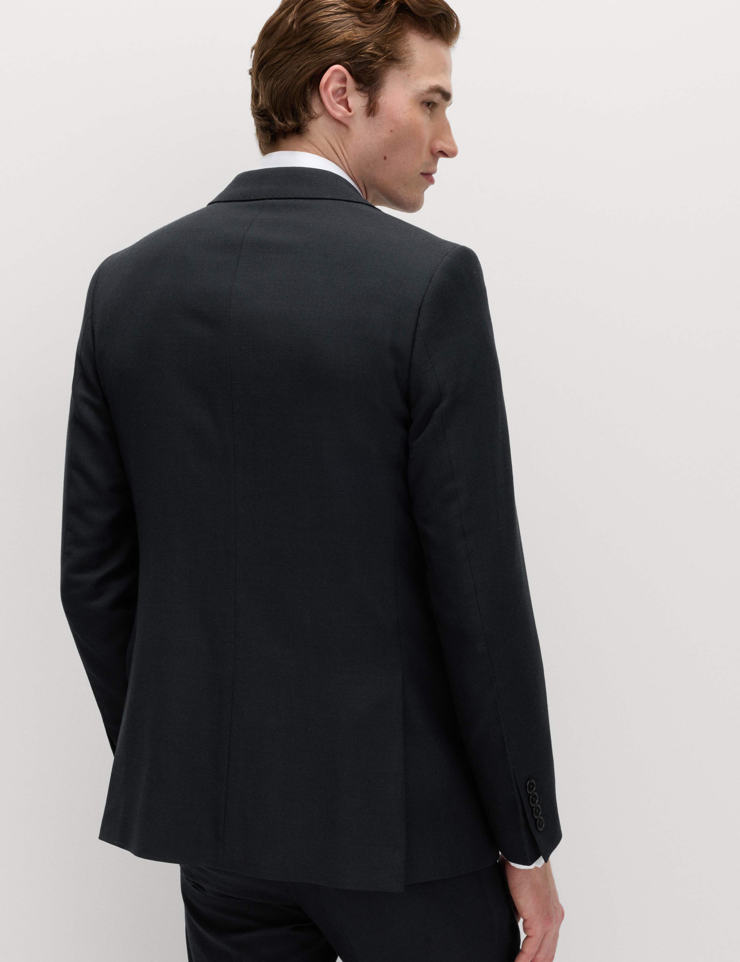 Slim Fit Premium Pure Wool Suit Jacket 4 of 7
