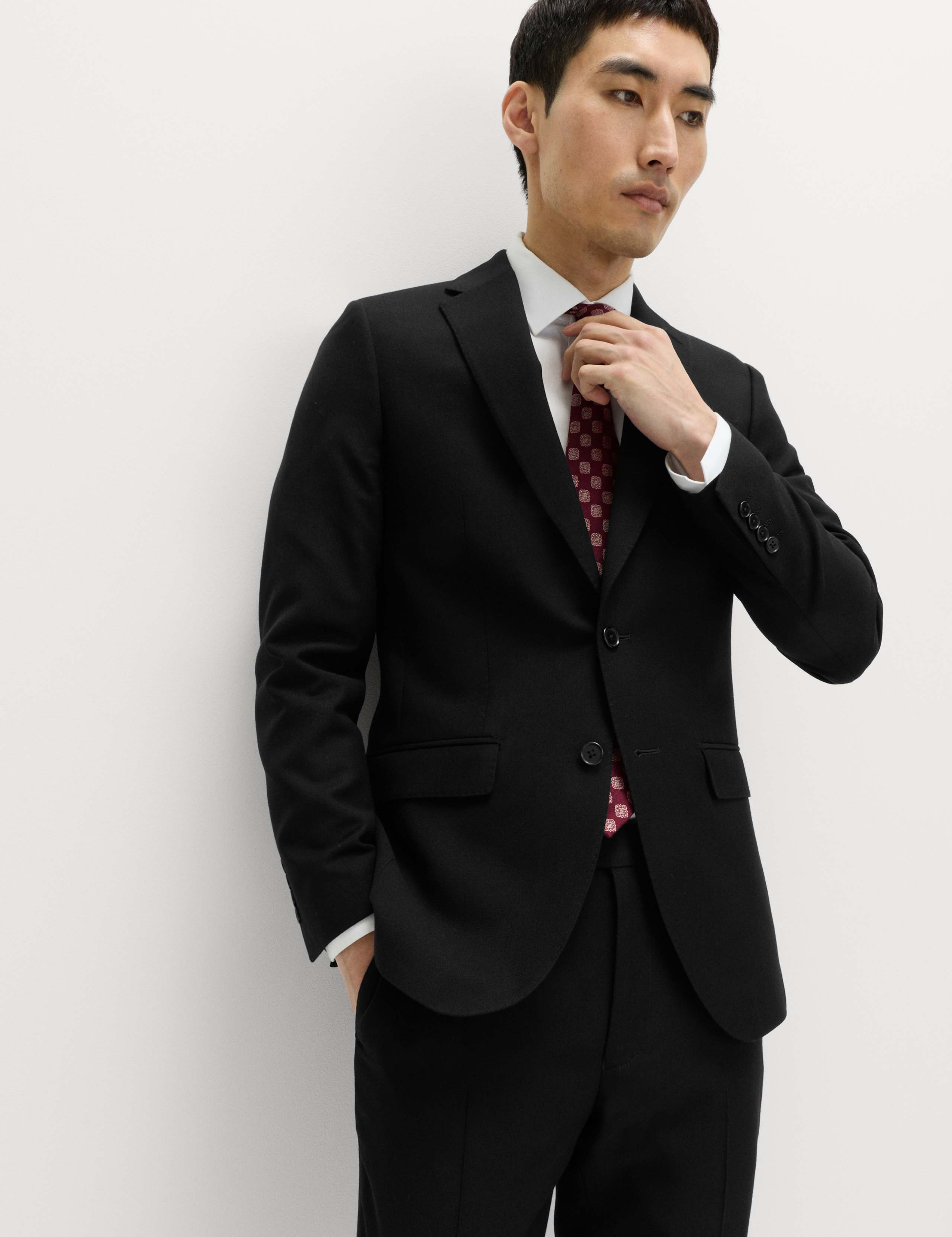 Slim Fit Premium Pure Wool Suit Jacket 1 of 7