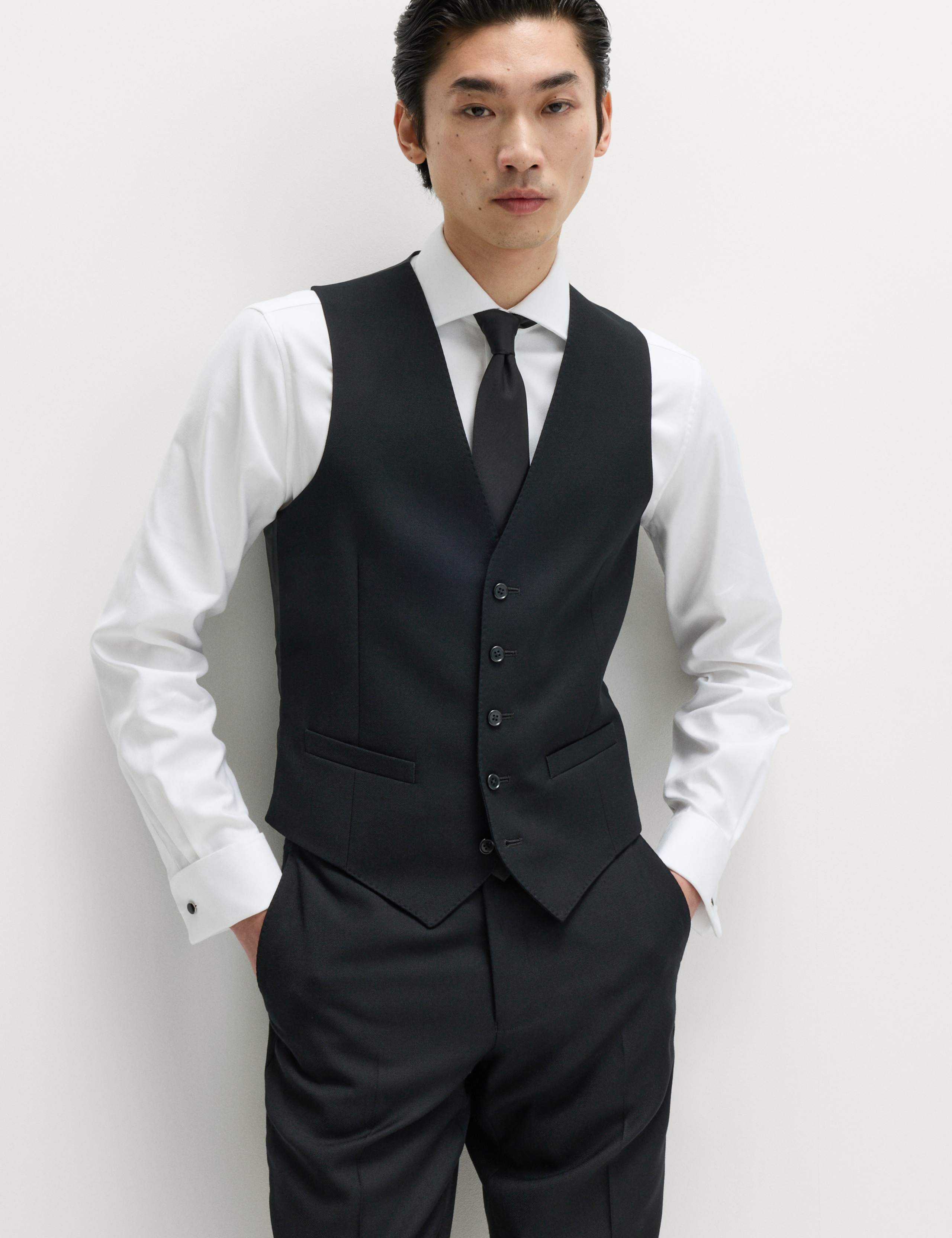 Premium Pure Wool Waistcoat 1 of 6