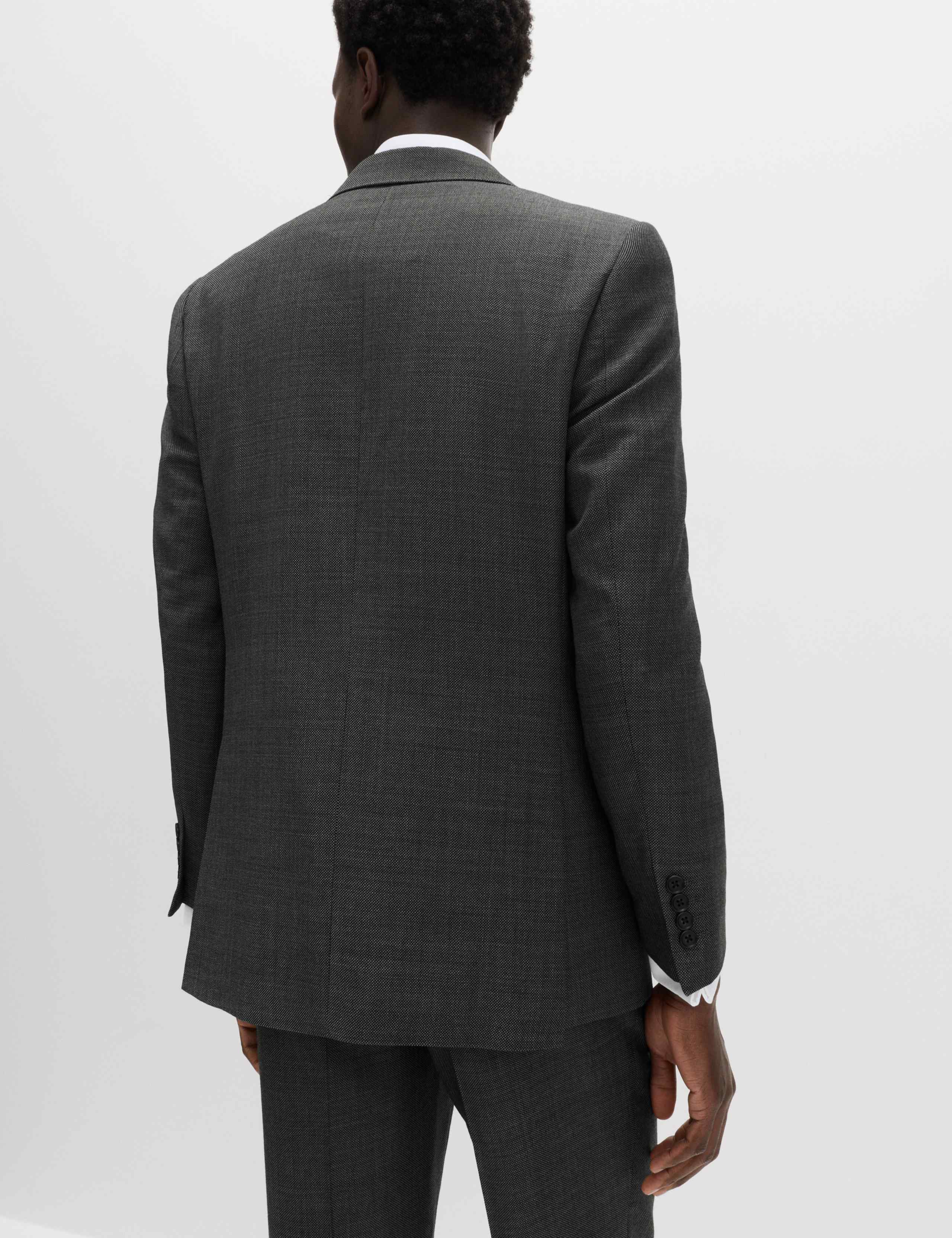 Regular Fit Premium Pure Wool Suit Jacket 4 of 8