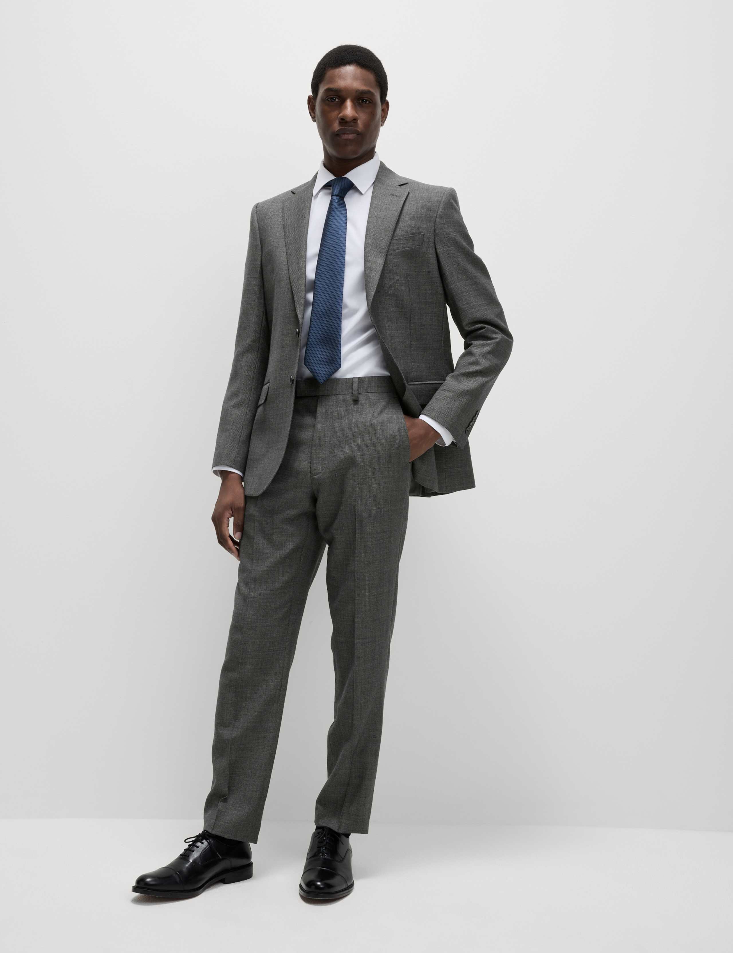 Regular Fit Premium Pure Wool Suit Jacket 8 of 8