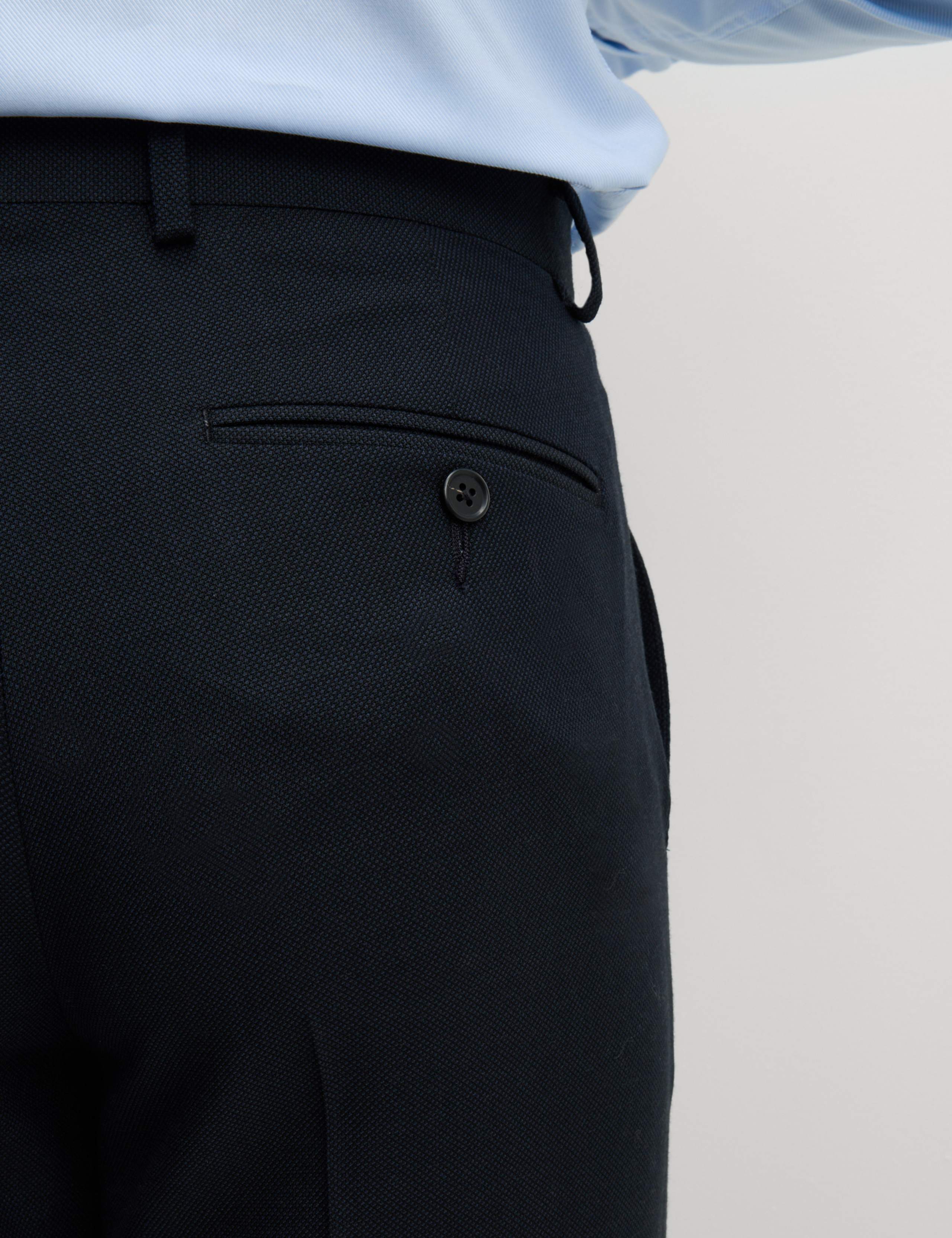 Slim Fit Pure Wool Suit Trousers 5 of 6