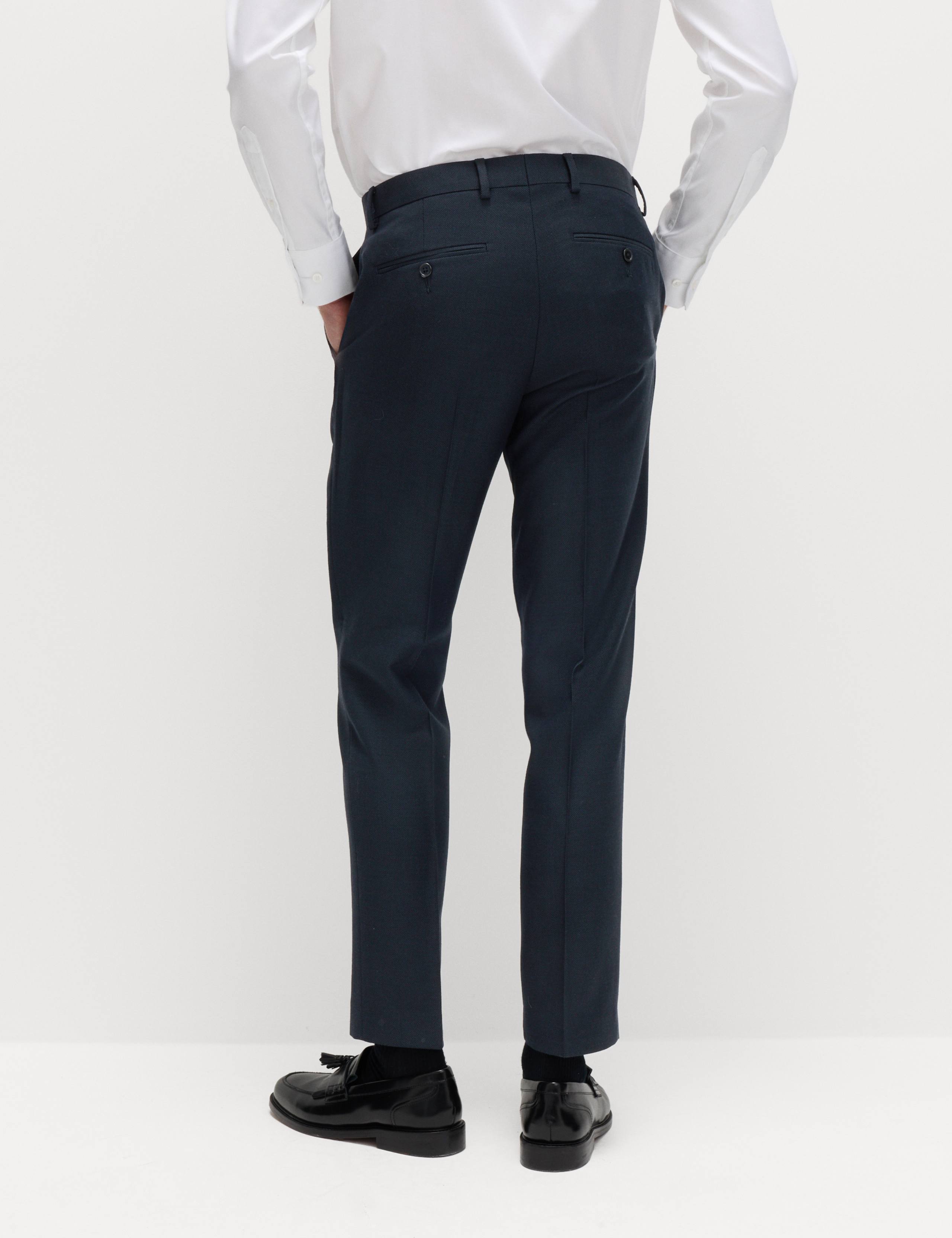 Slim Fit Premium Pure Wool Suit Trousers 6 of 7