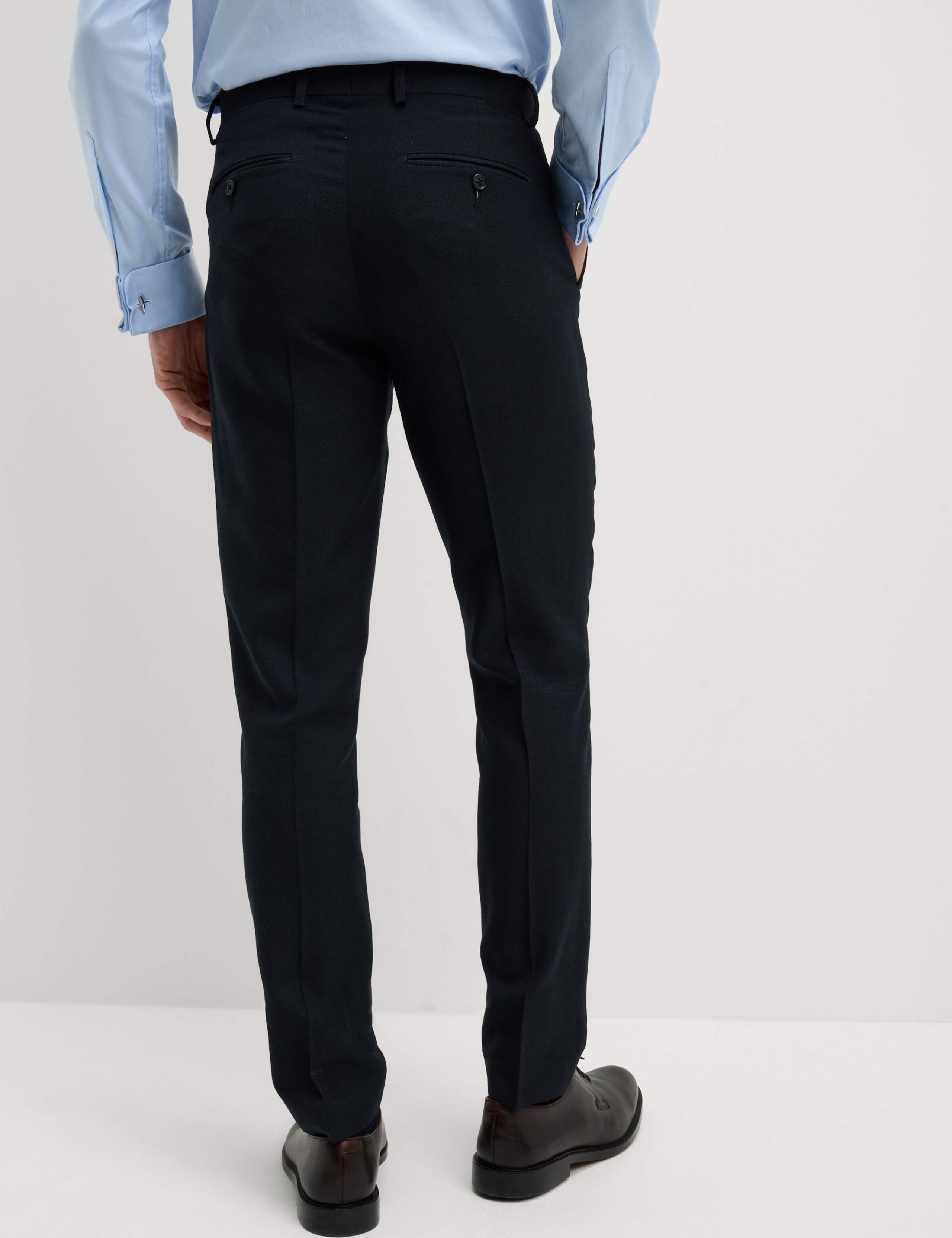 Slim Fit Pure Wool Suit Trousers 6 of 6