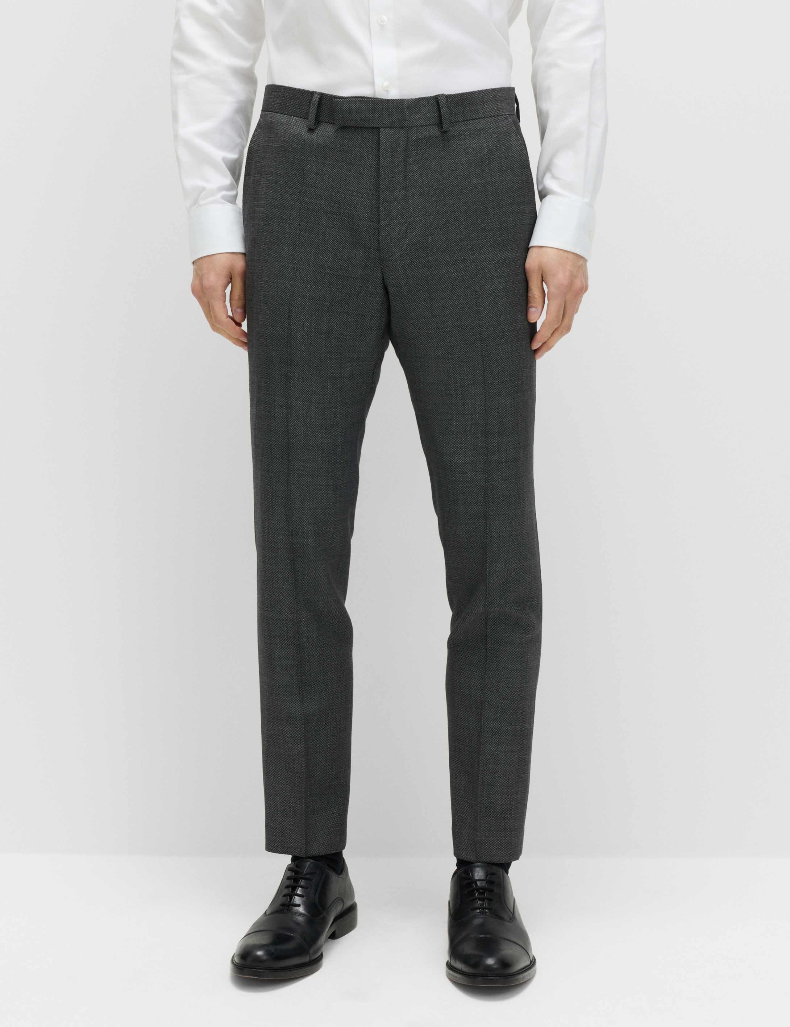 Slim Fit Premium Pure Wool Suit Trousers 1 of 7
