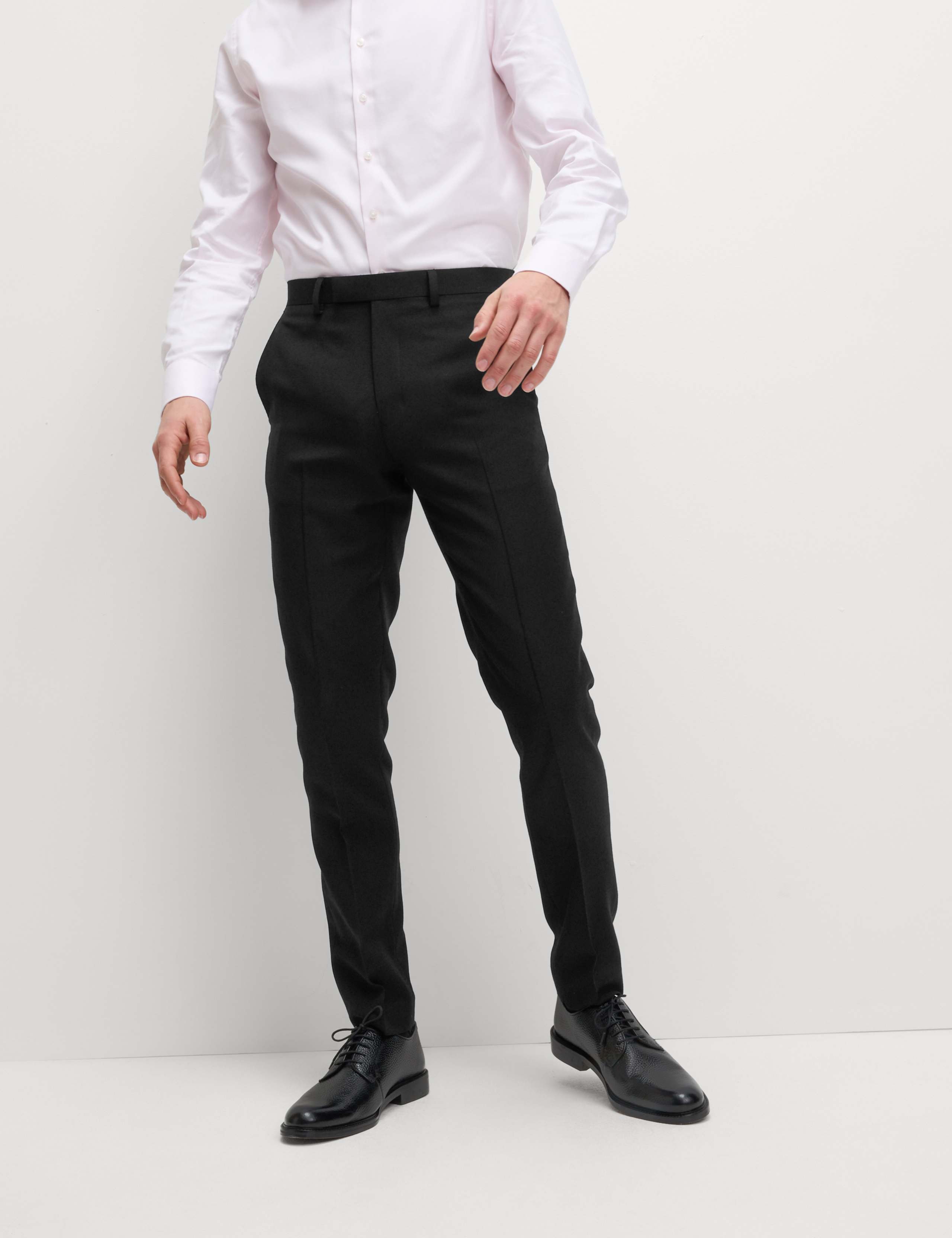 Slim Fit Pure Wool Suit Trousers 5 of 7