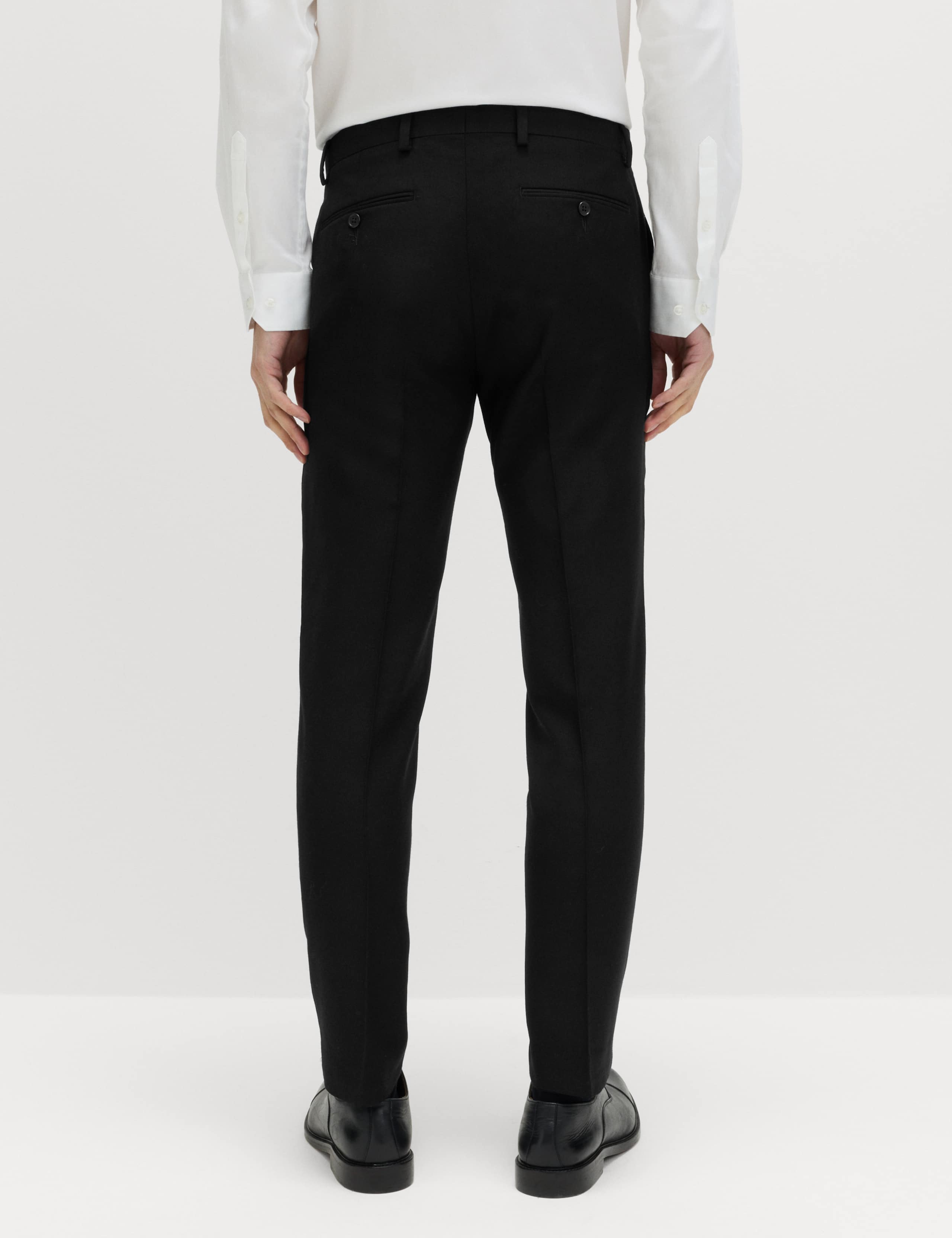 Slim Fit Premium Pure Wool Suit Trousers 6 of 7