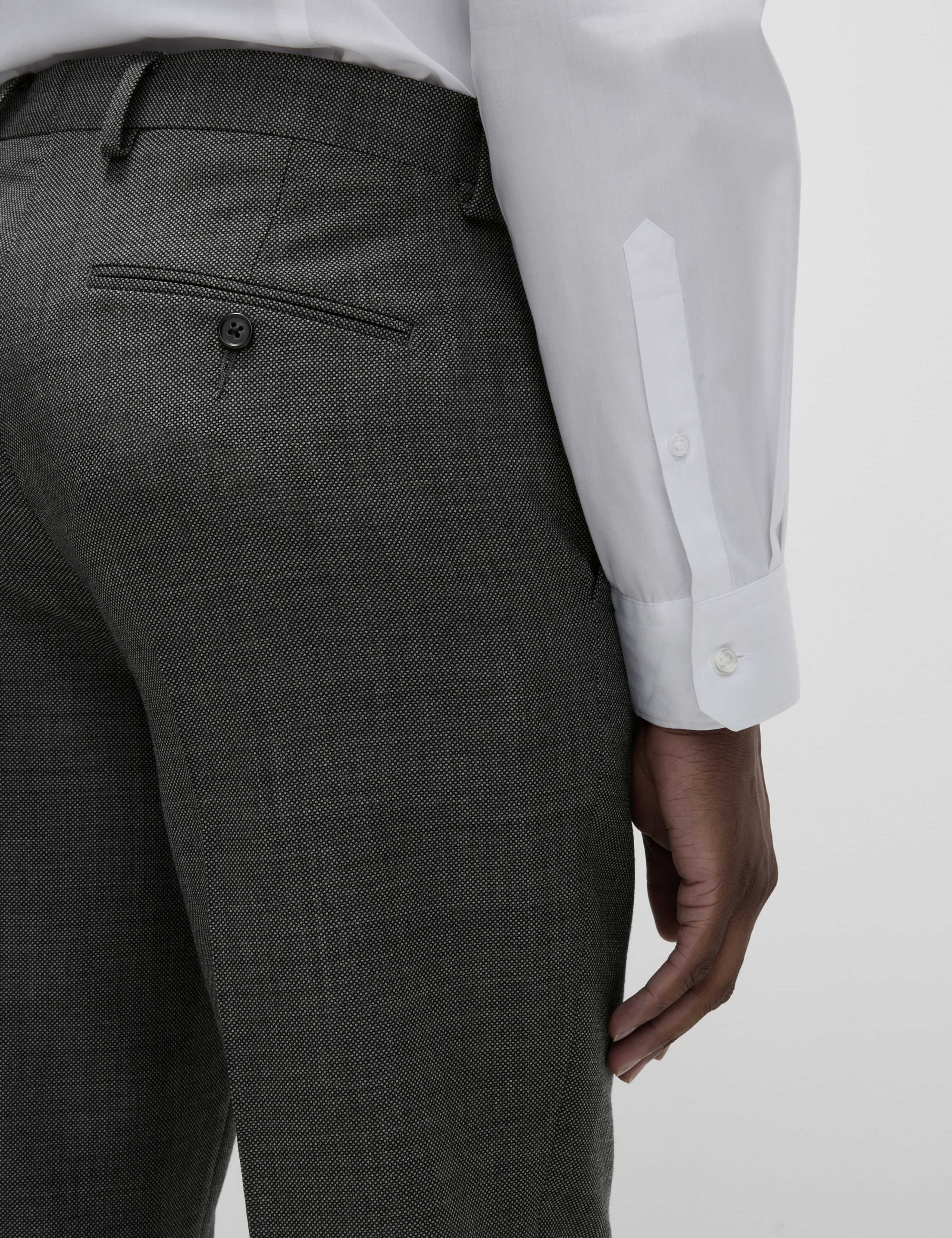 Regular Fit Pure Wool Suit Trousers 5 of 7