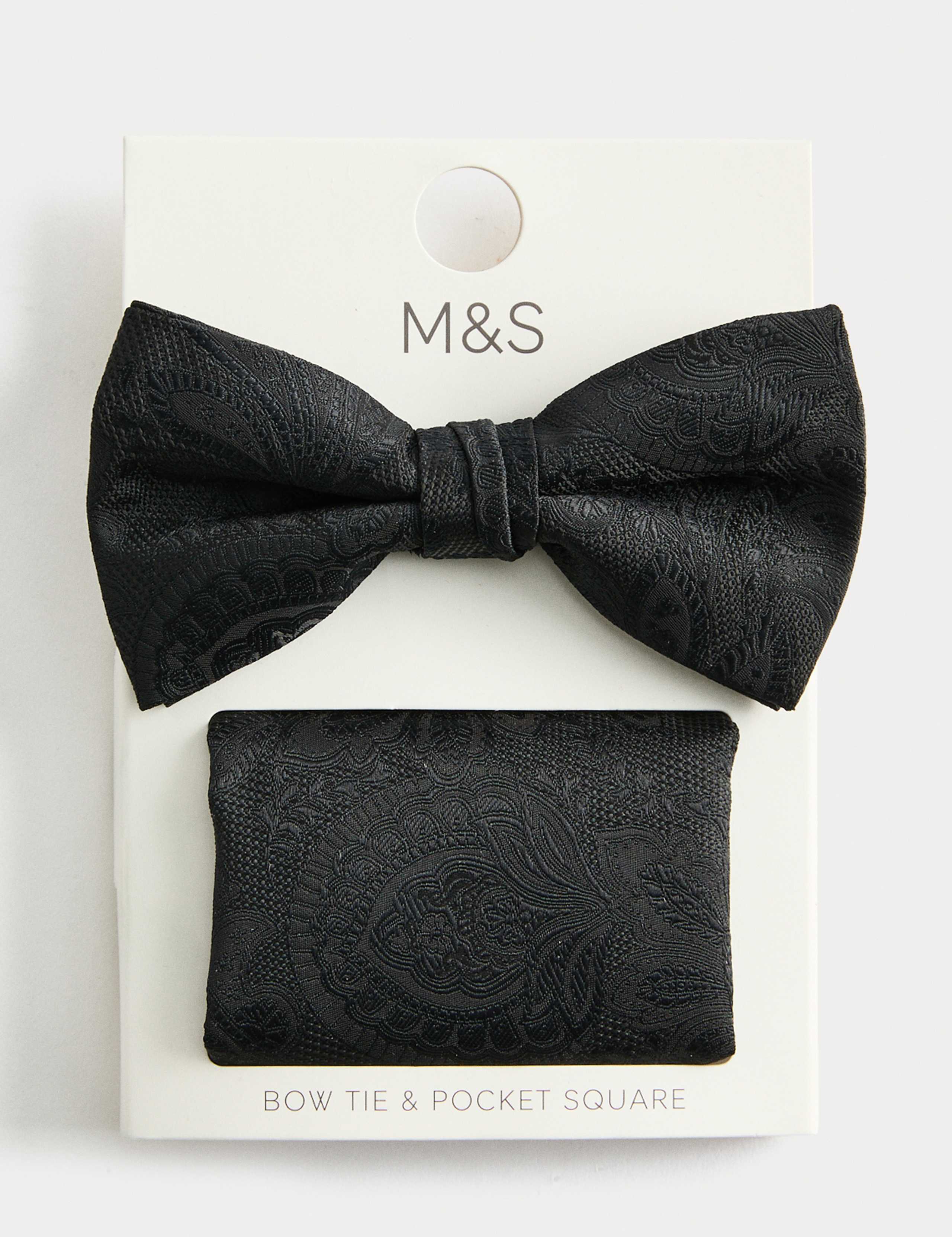 Paisley Bow Tie and Hank Set 2 of 2