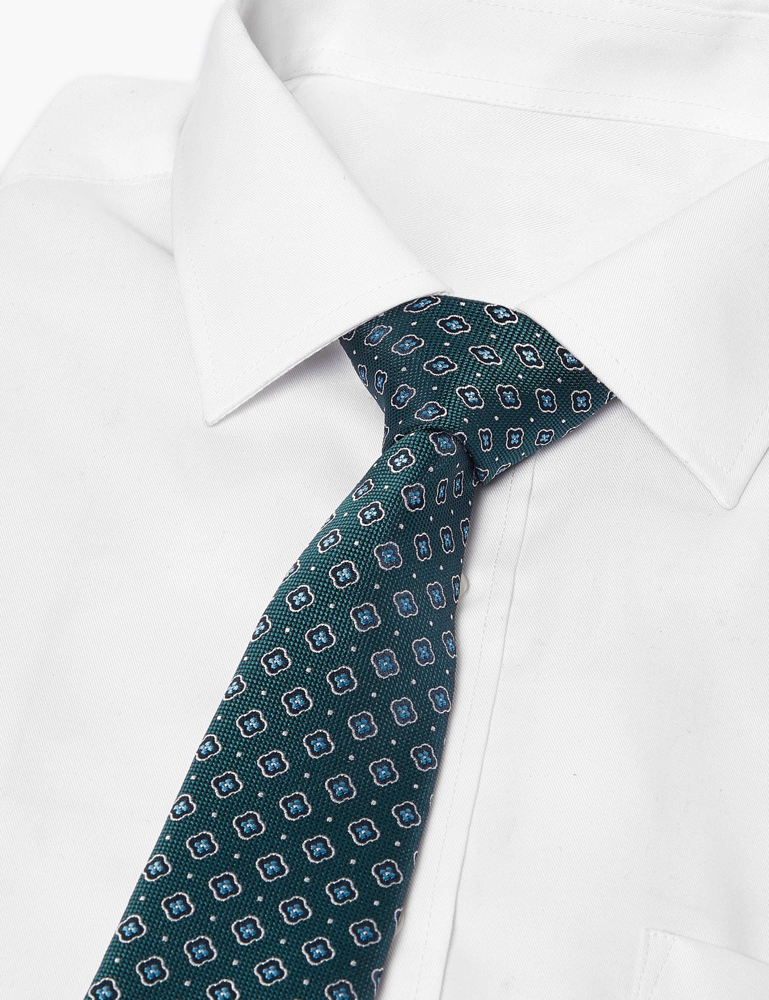 2 Pack Geometric Slim Ties 2 of 5