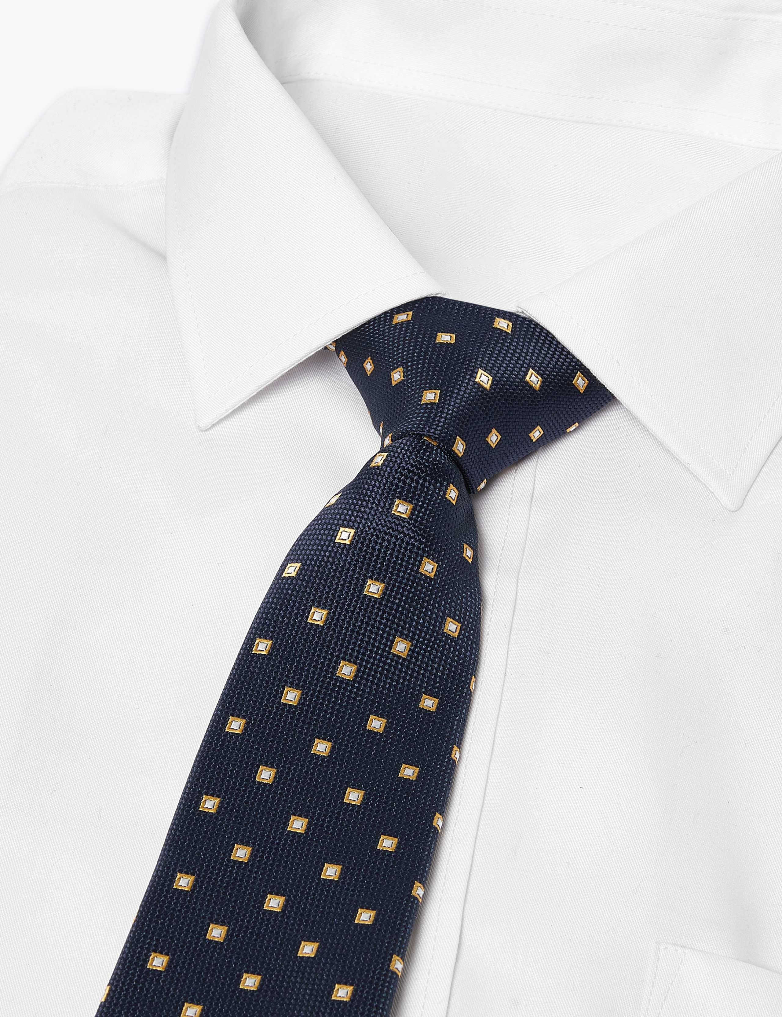 2 Pack Slim Geometric Ties 3 of 5