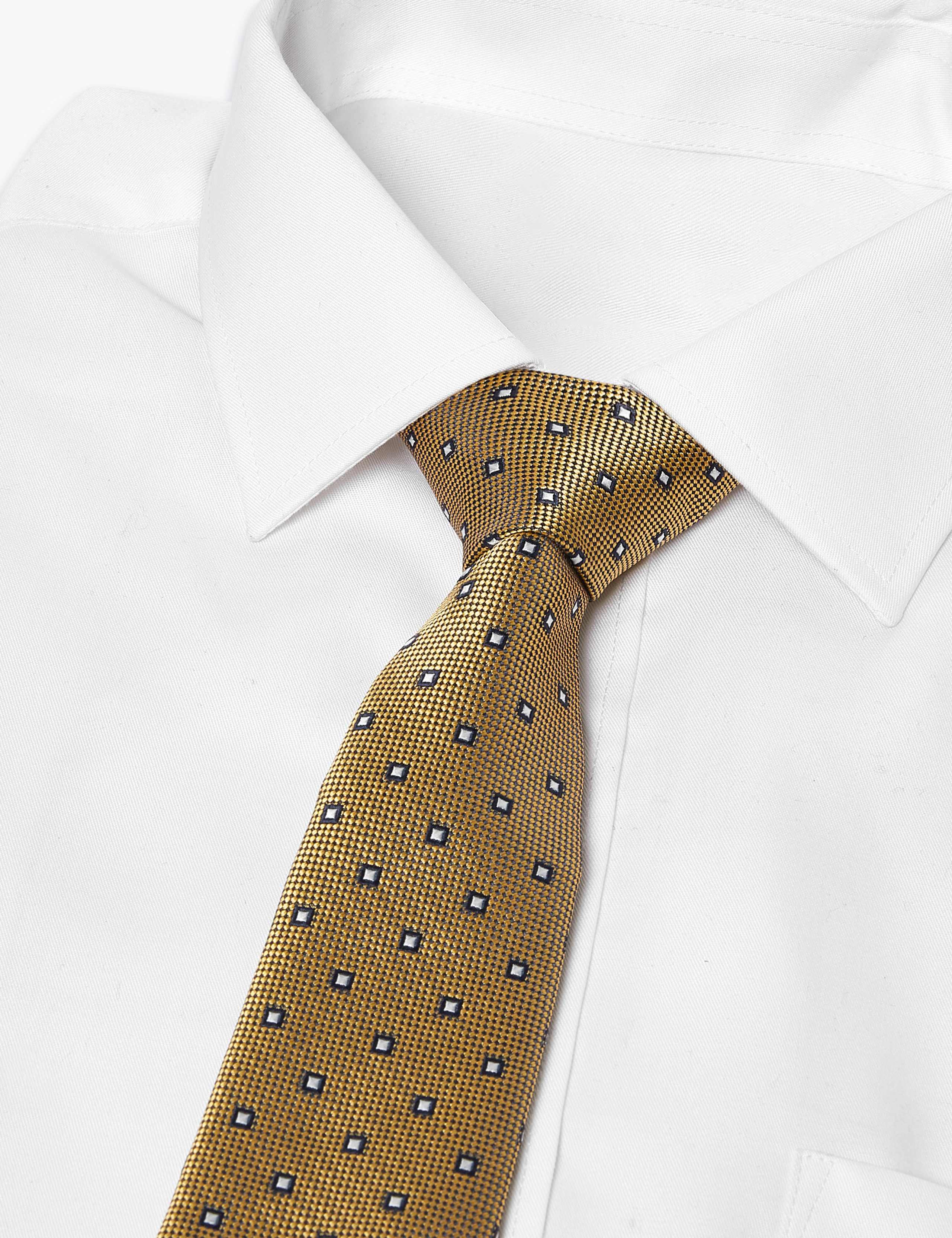 2 Pack Slim Geometric Ties 2 of 5