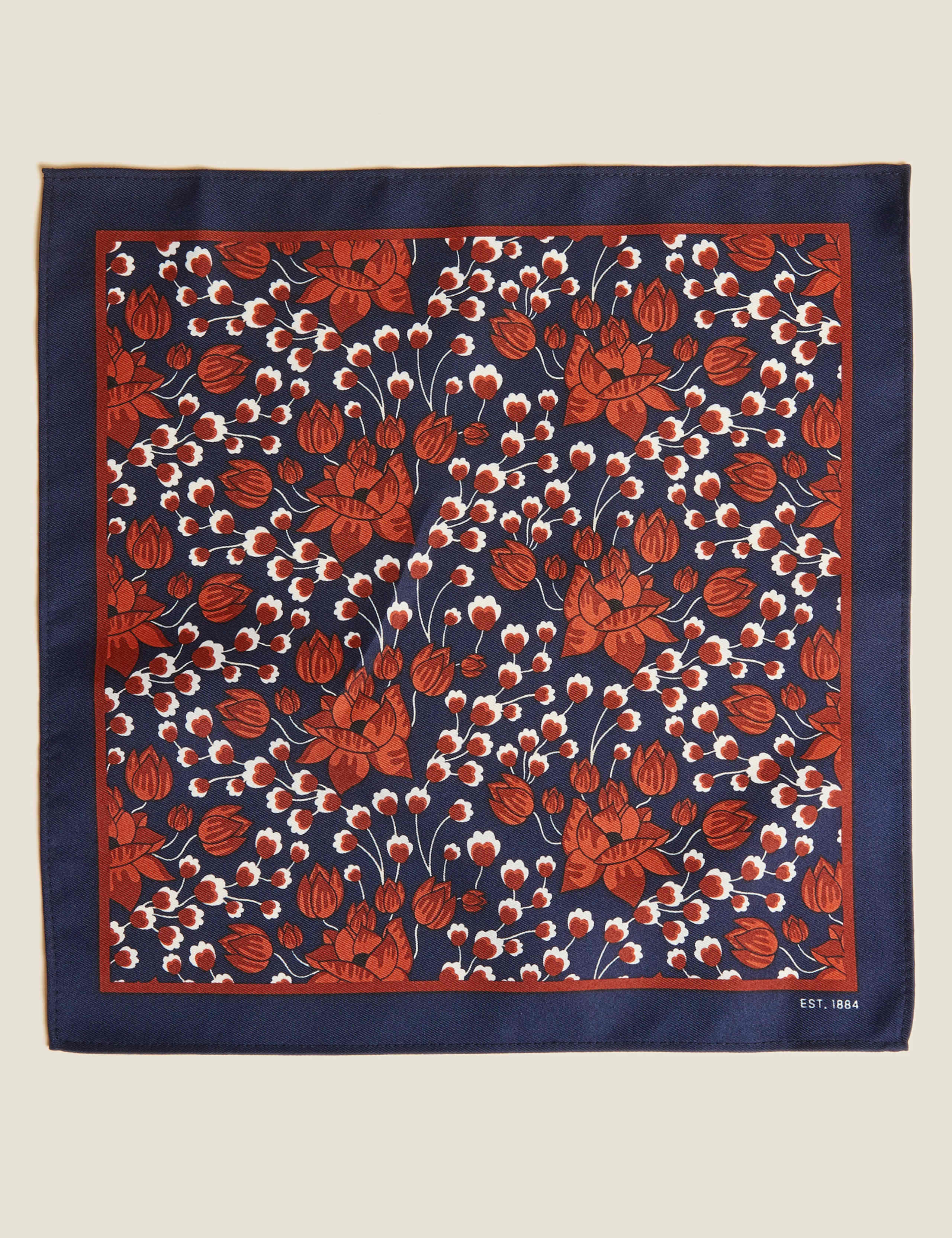Floral Tie & Pocket Square Set 3 of 3