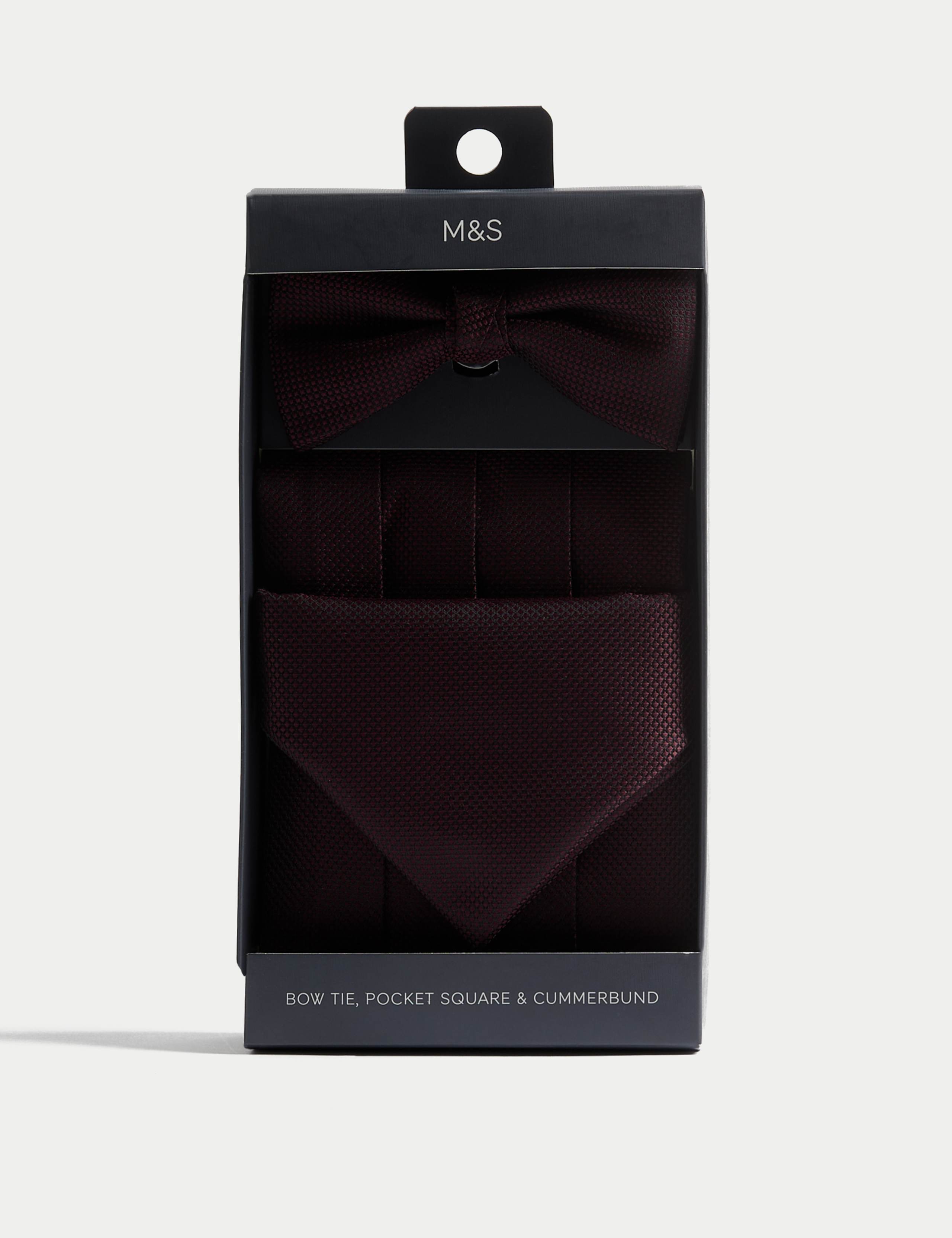 Bow Tie, Pocket Square & Cummerbund Set 5 of 5