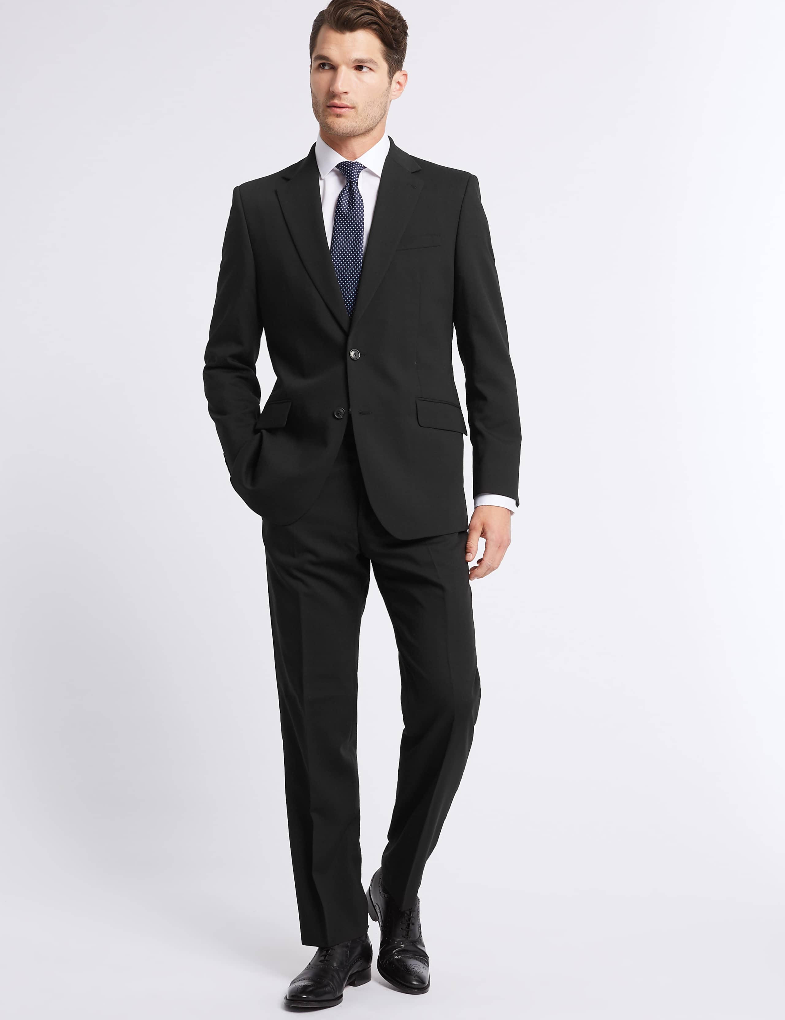 Big & Tall Black Regular Fit Jacket 1 of 8