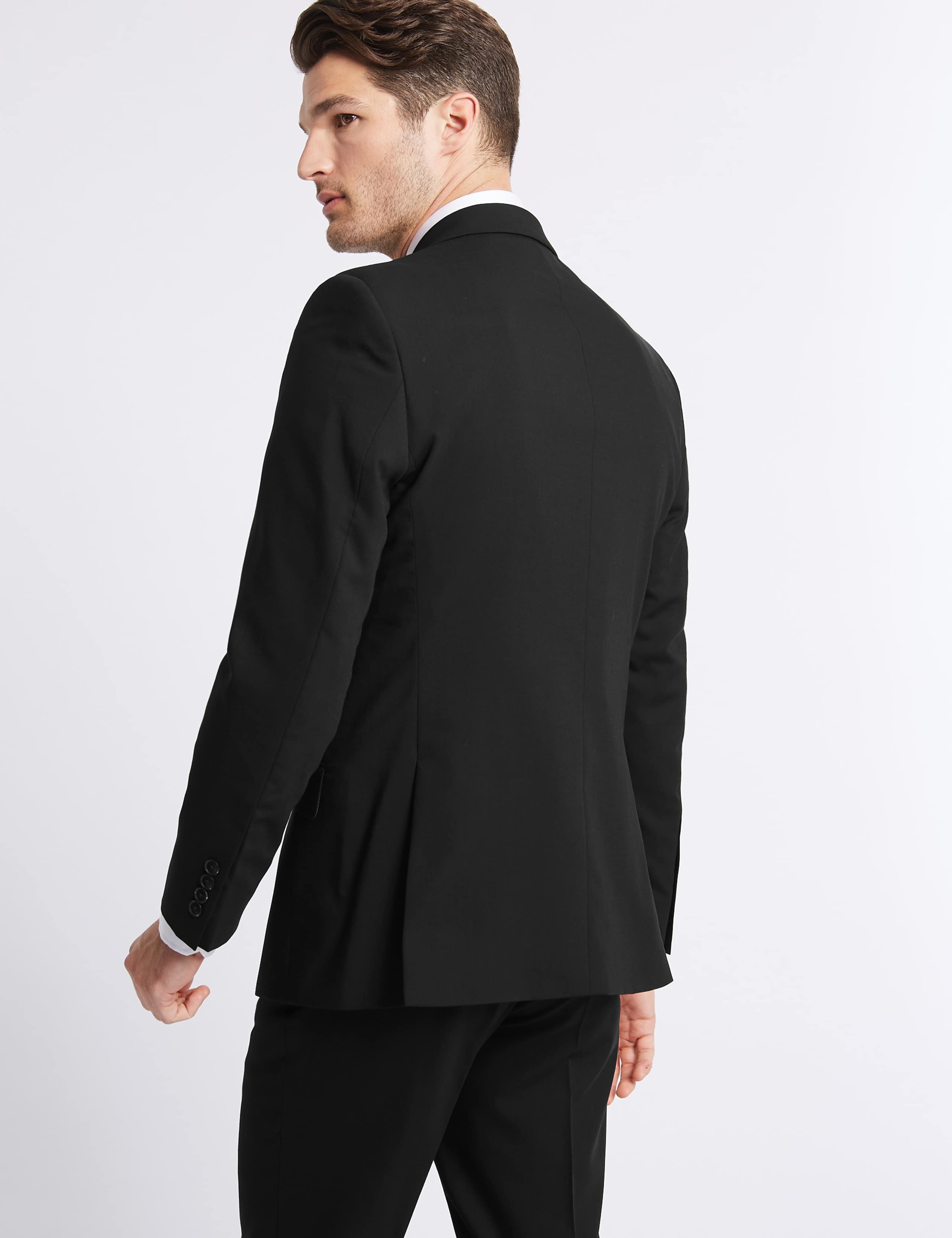 Big & Tall Black Regular Fit Jacket 5 of 8