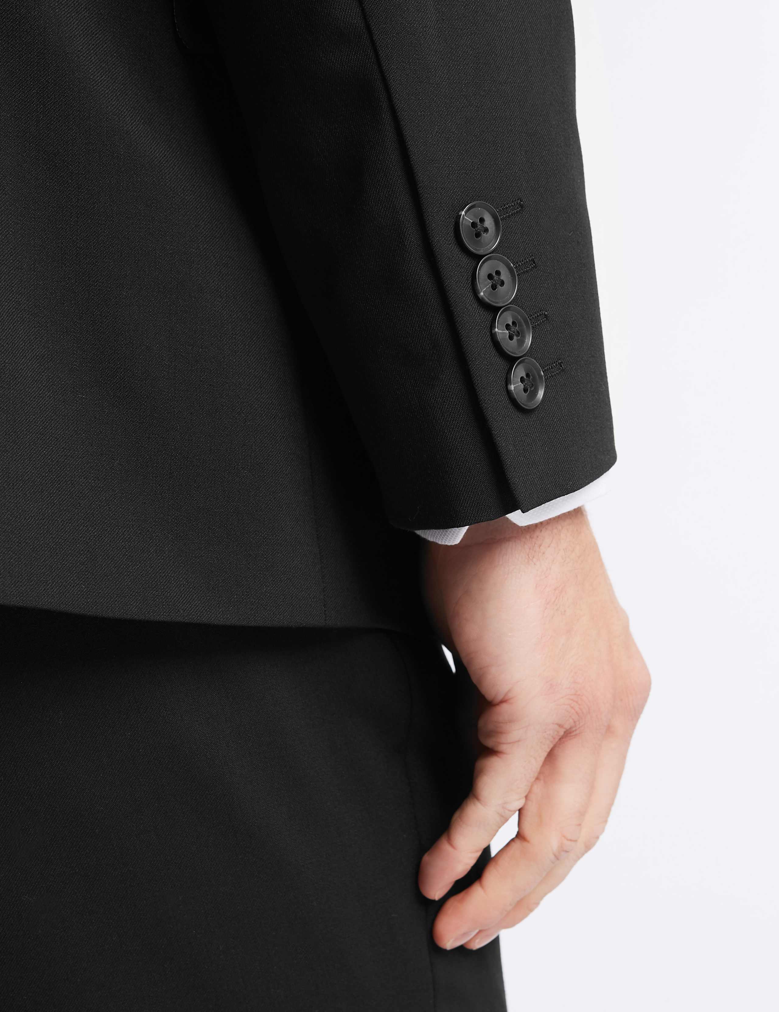 Big & Tall Black Regular Fit Jacket 6 of 8