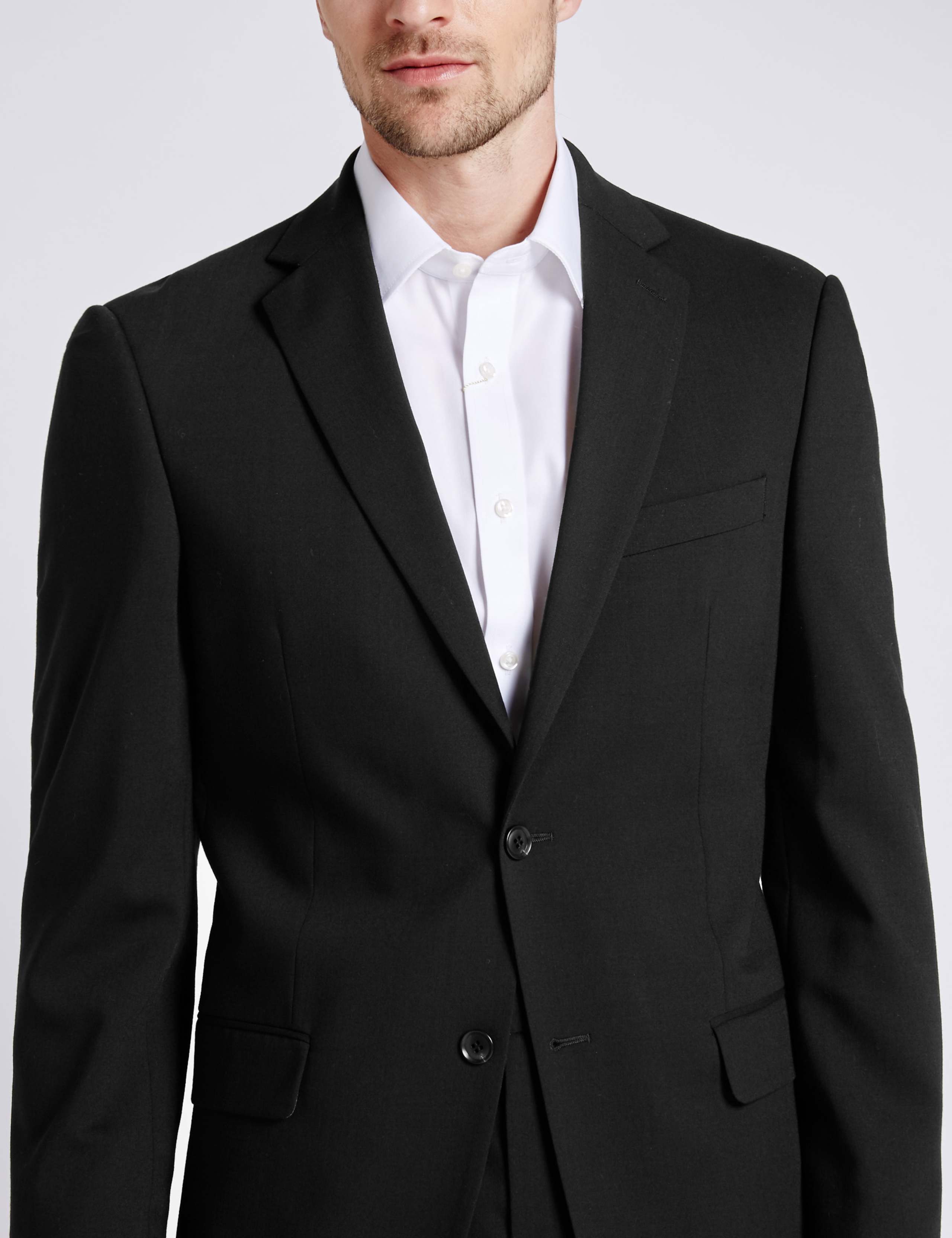 Big & Tall Black Regular Fit Jacket 7 of 8