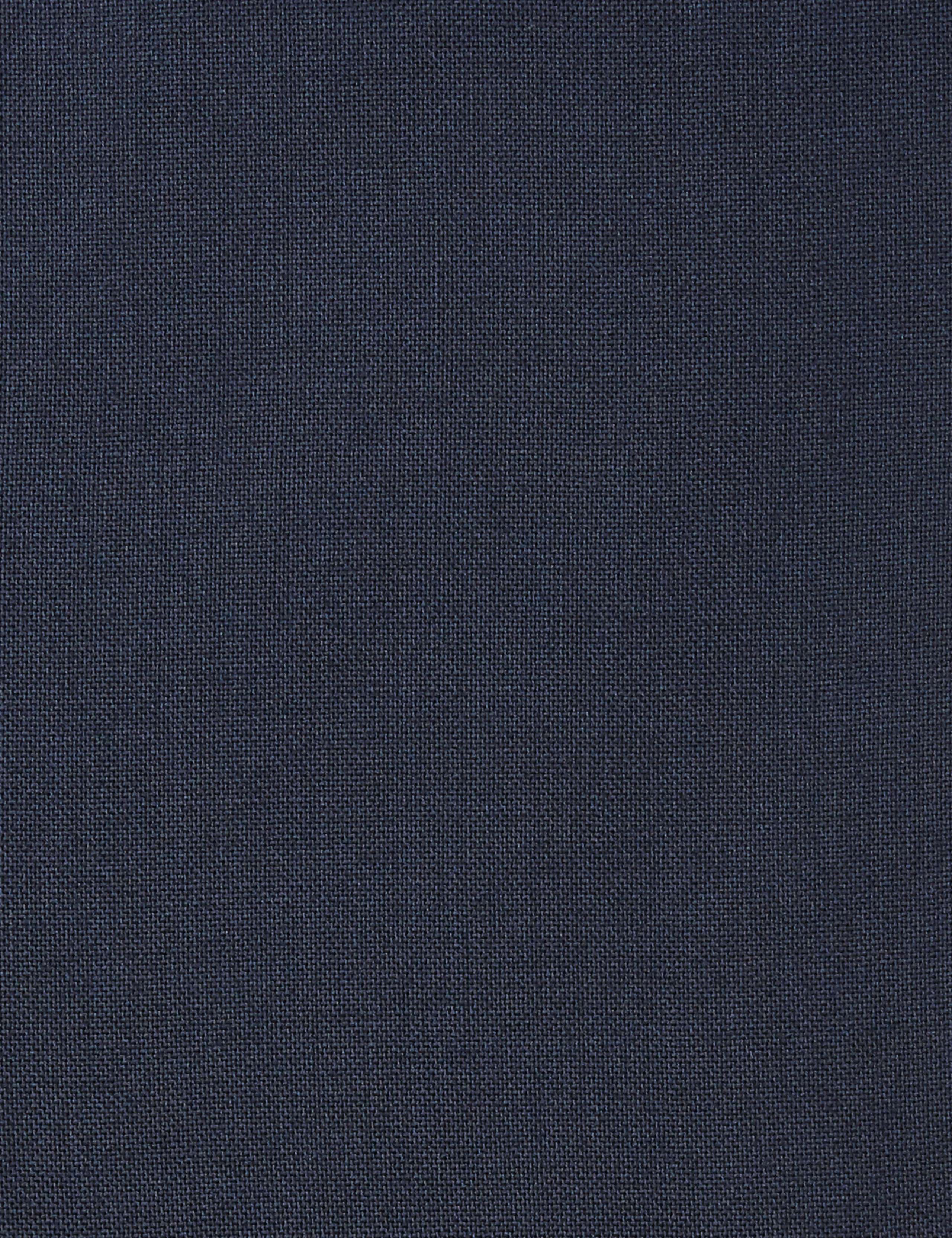 Navy Tailored Fit Wool Trousers 7 of 7