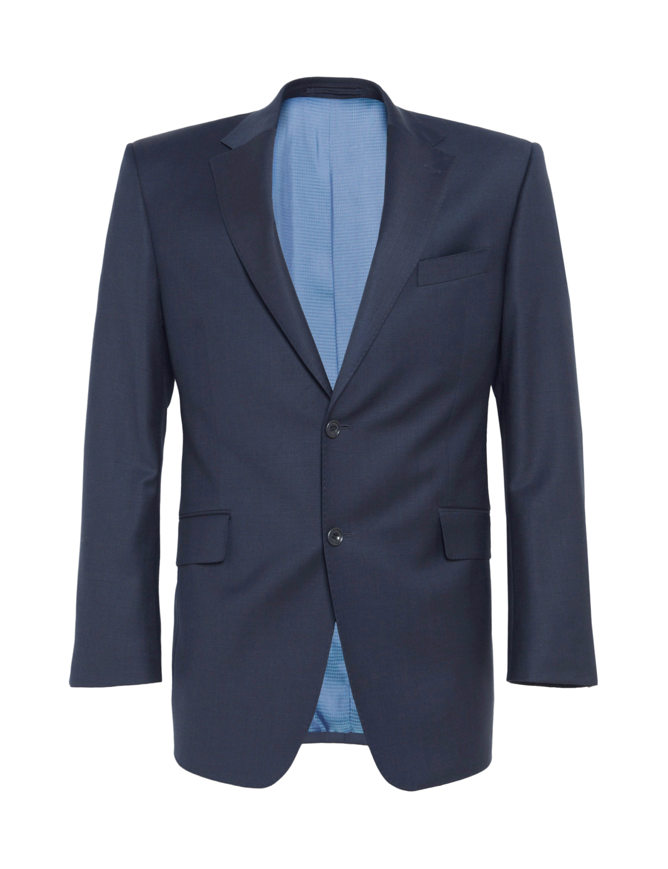 Indigo Regular Fit Single Breasted Jacket 2 of 8