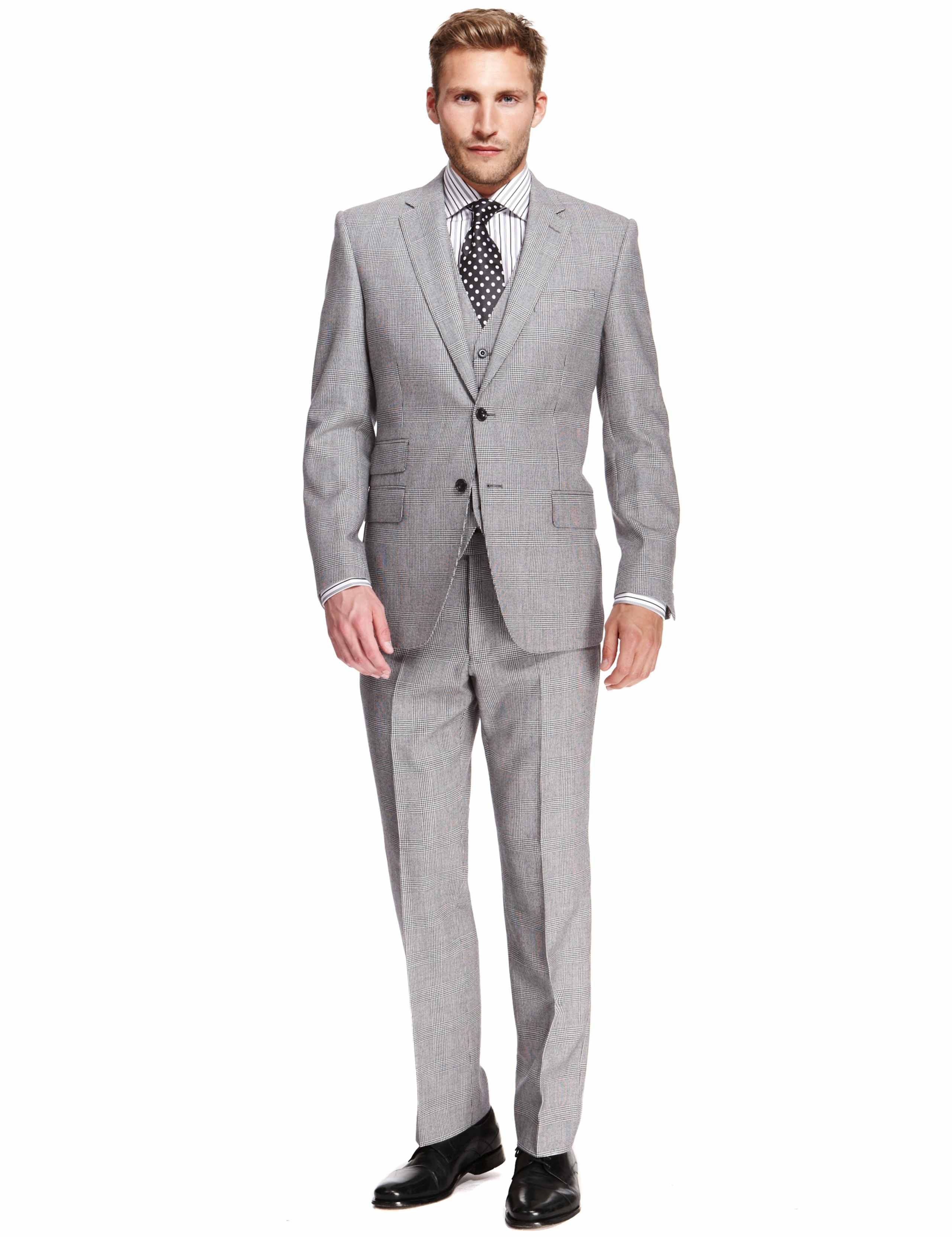 Pure Wool  Prince of Wales Checked Jacket 1 of 9