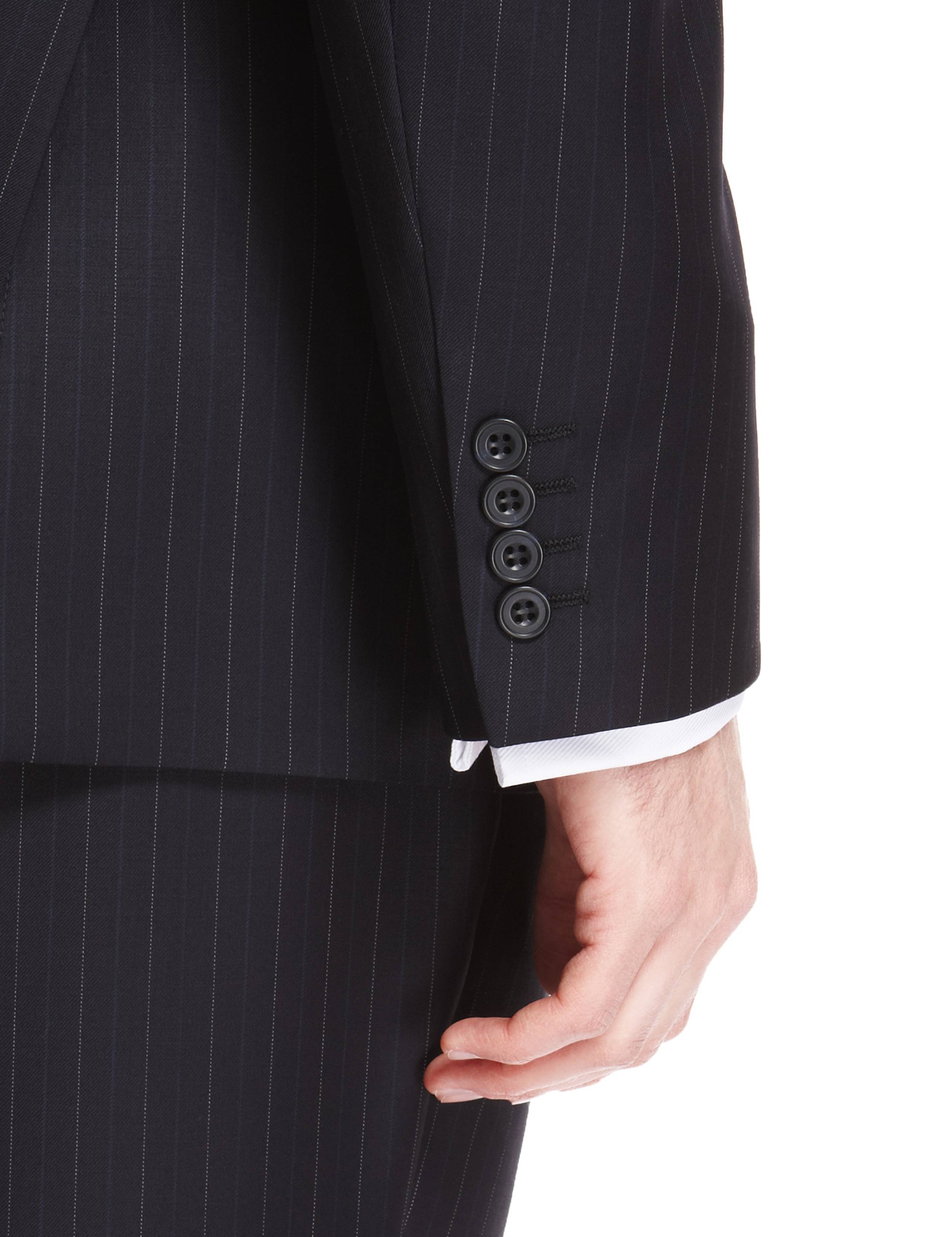 Pure New Wool 2 Button Pinstriped Jacket 6 of 9
