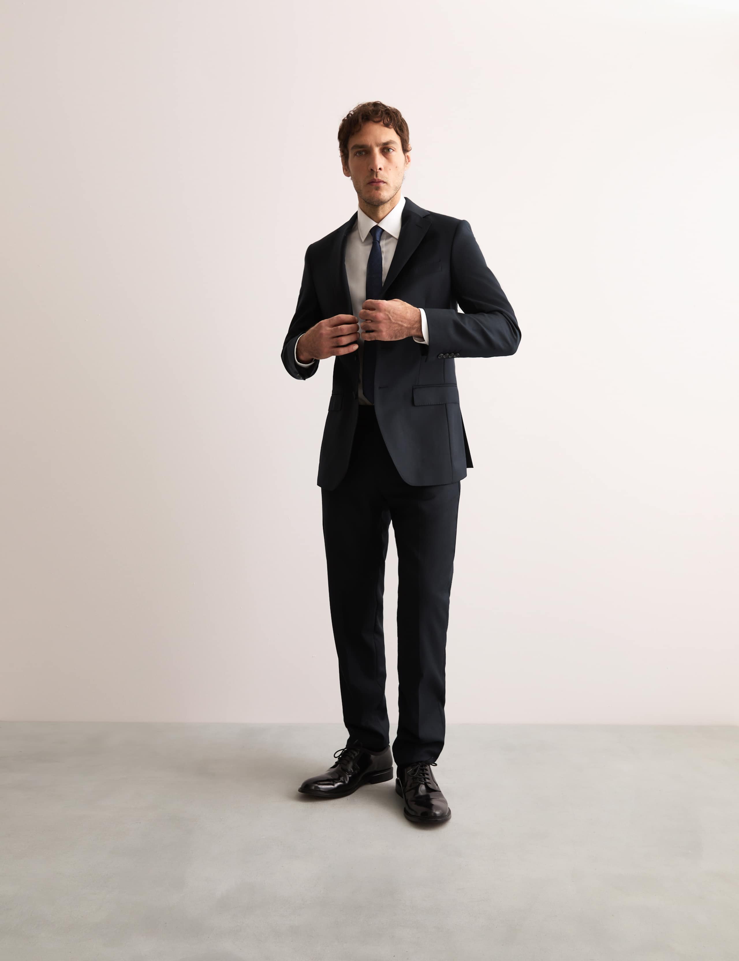 Tailored Fit Pure Wool Suit Jacket 5 of 9