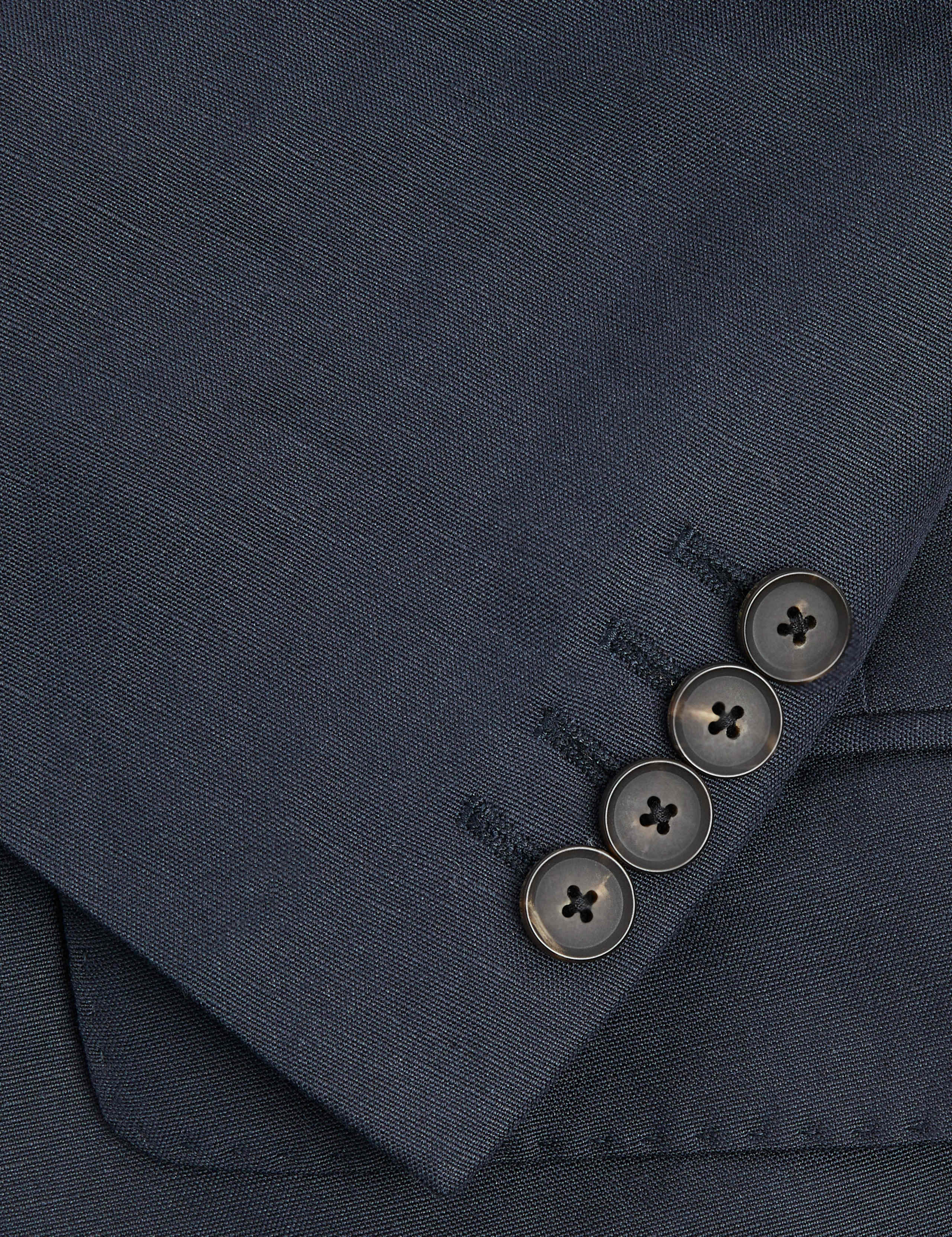 Tailored Fit Silk And Linen Jacket 10 of 12