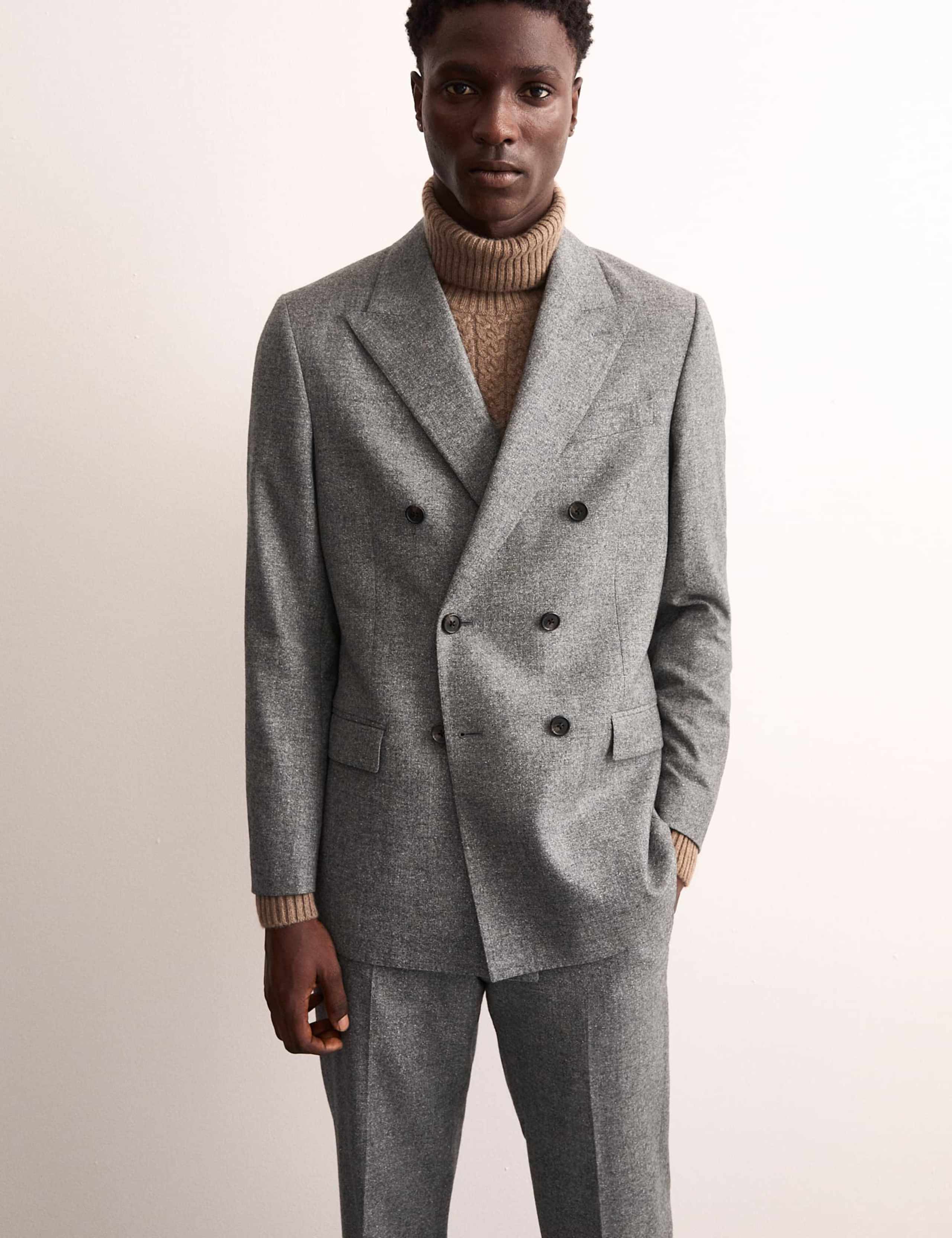 ORR☆Wool Silk Tailored Jacket★NEW★ Tailored Fit Italian Wool Rich Jacket with Silk | JAEGER | M&S