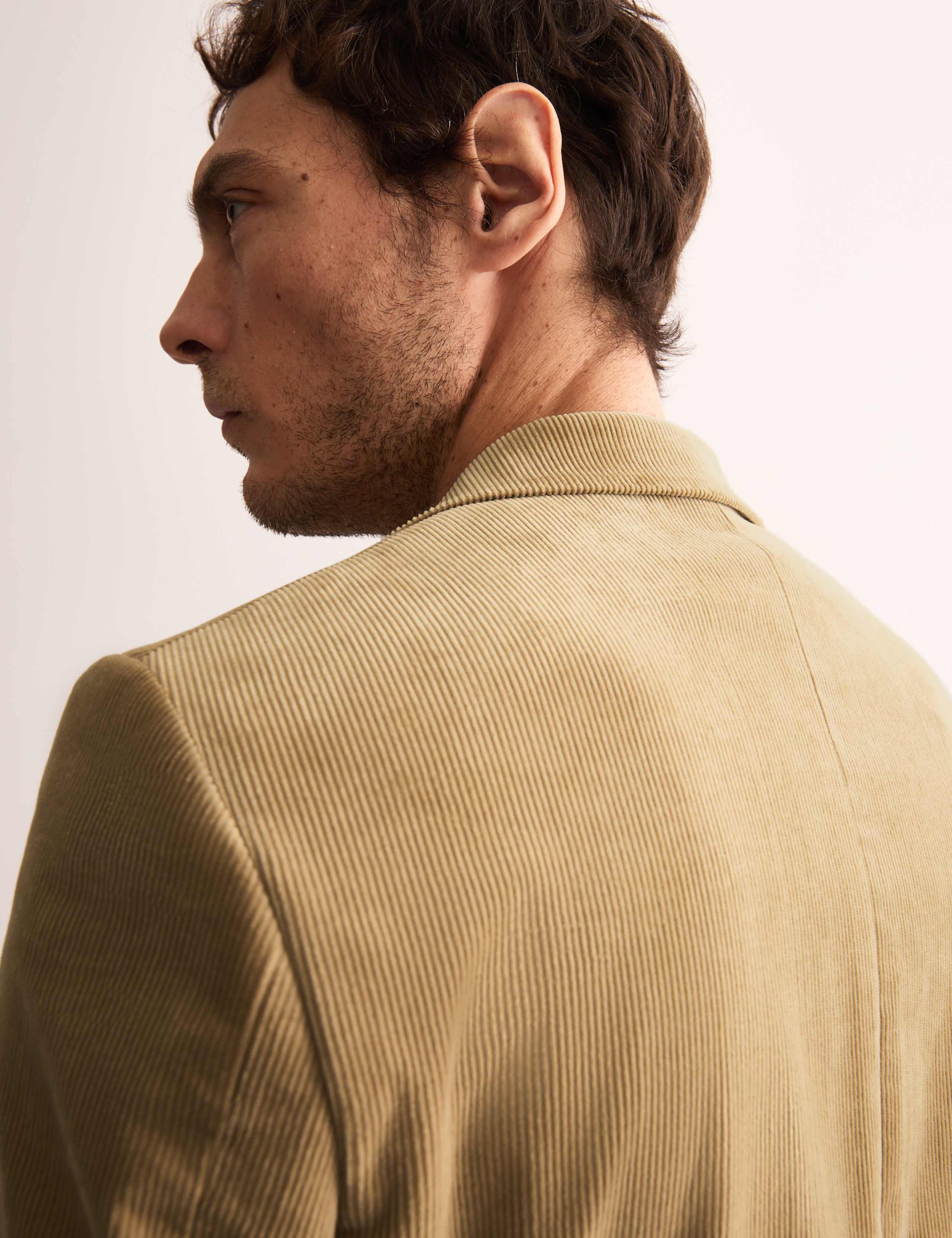 Tailored Fit Cotton Rich Corduroy Jacket 6 of 8